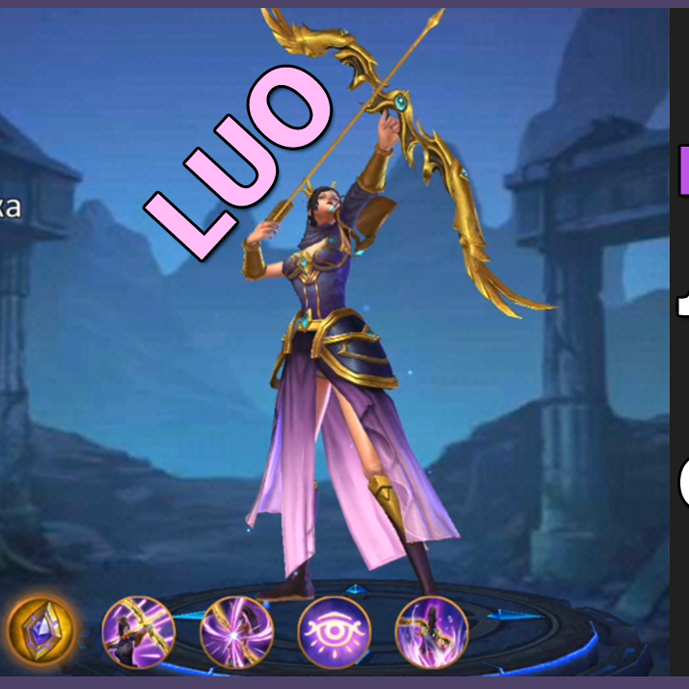 DUNGEON & HEROES ГЕРОЙ LUO. Обзор легендарного героя ловкости. Ло - безмятежность на кончике стрелы episode artwork
