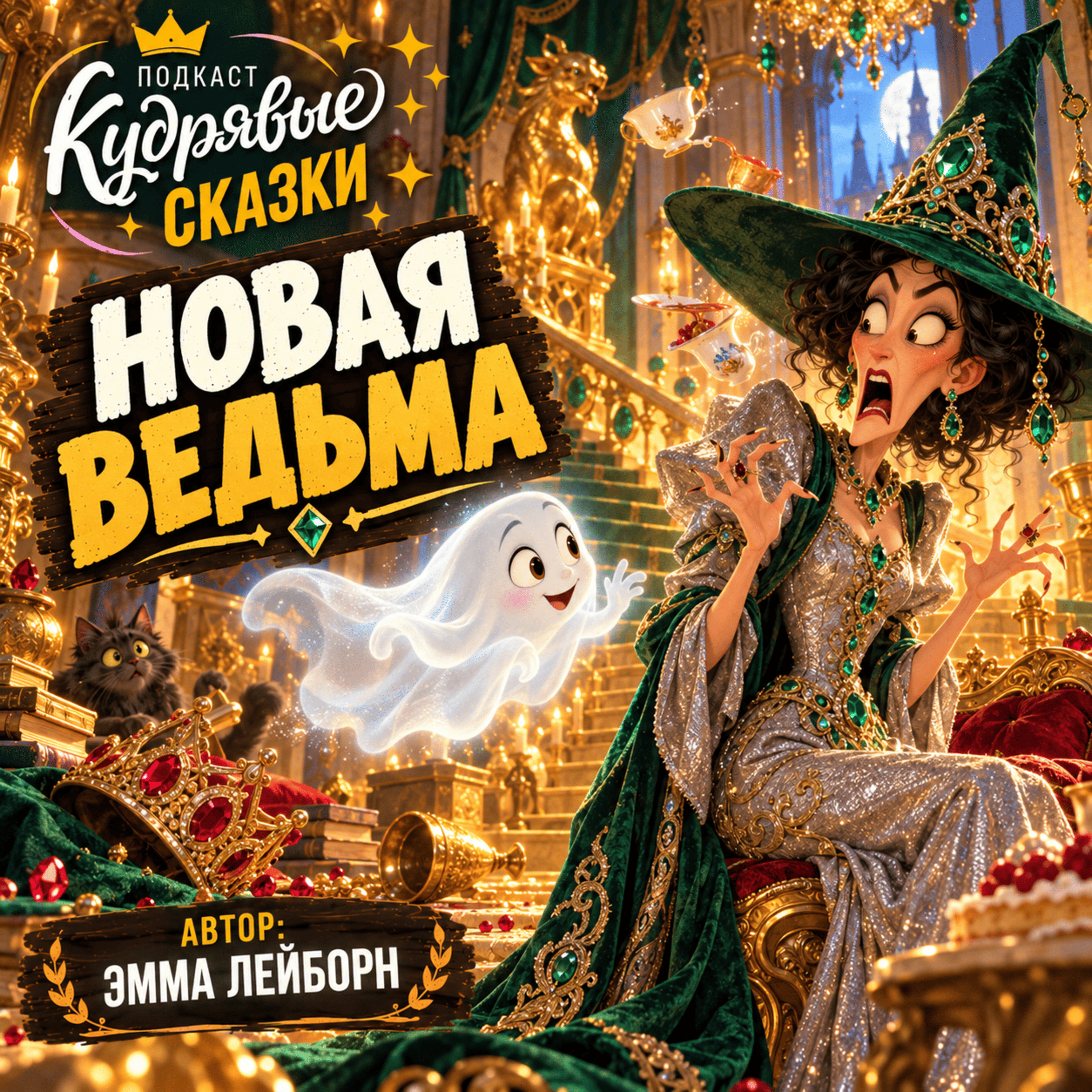 Сказка «Новая ведьма» (Эмма Лейборн) | Аудиокниги для детей