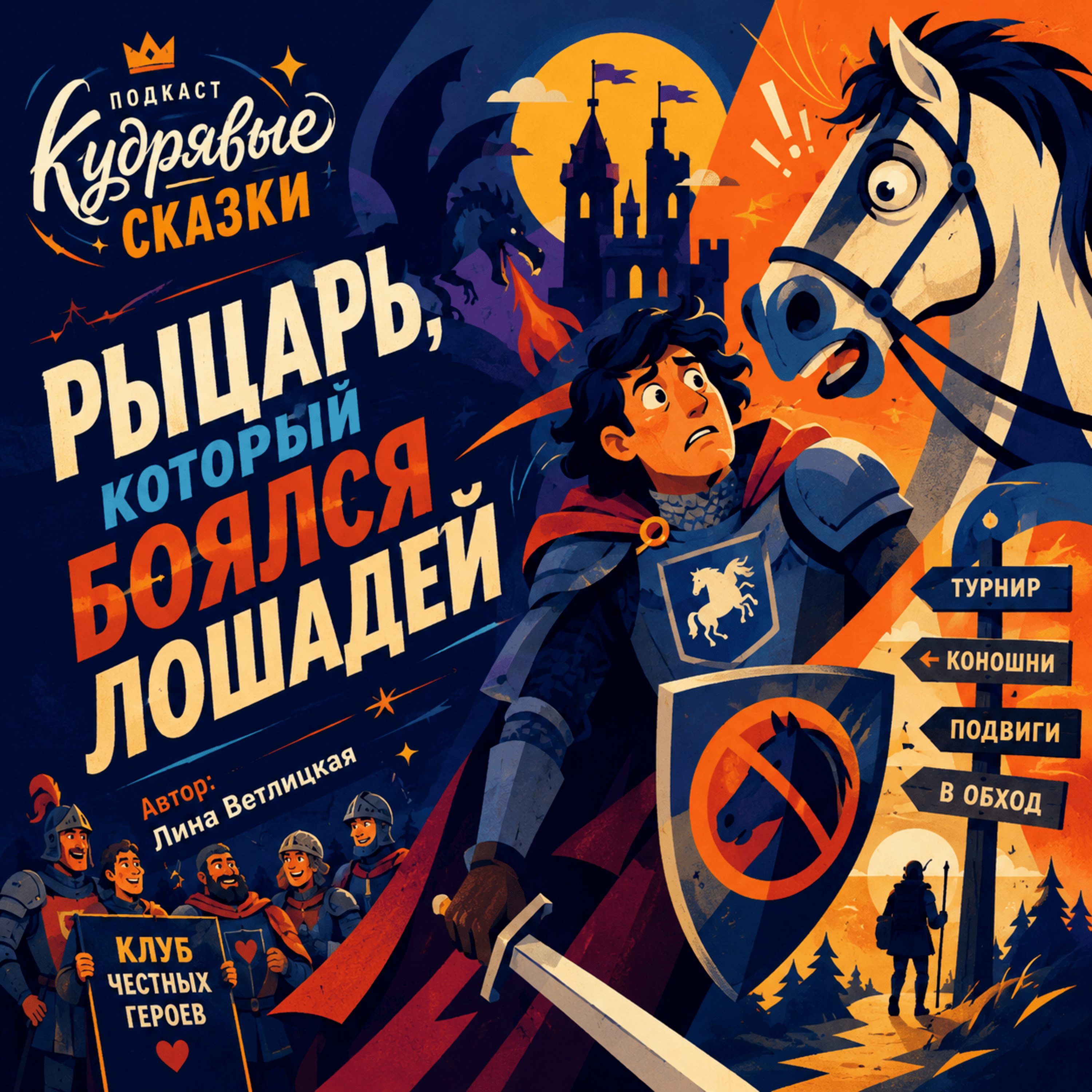 Сказка "Рыцарь, который боялся лошадей" | Аудиокниги для детей episode artwork