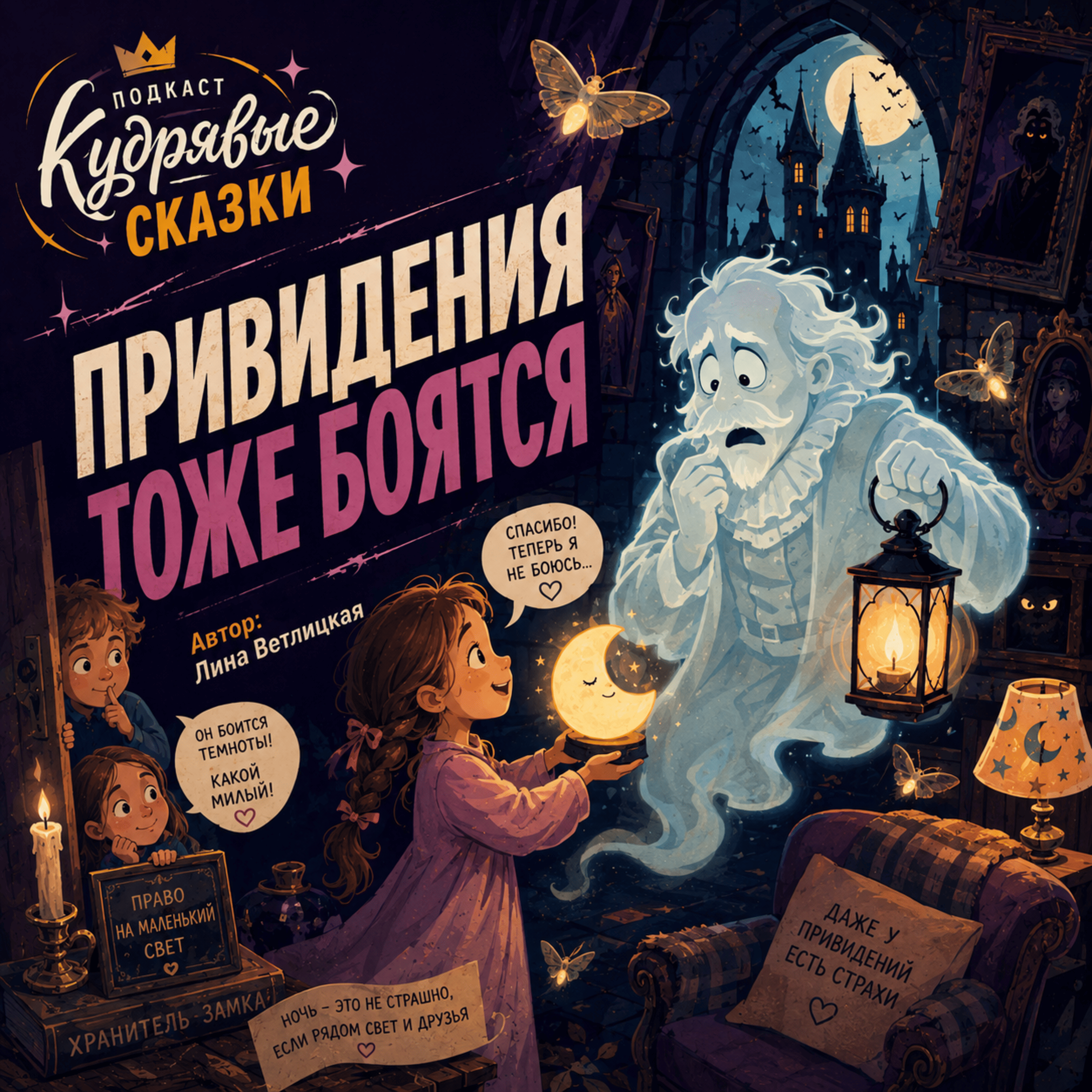 Сказка "Привидения тоже боятся" | Аудиокниги для детей episode artwork