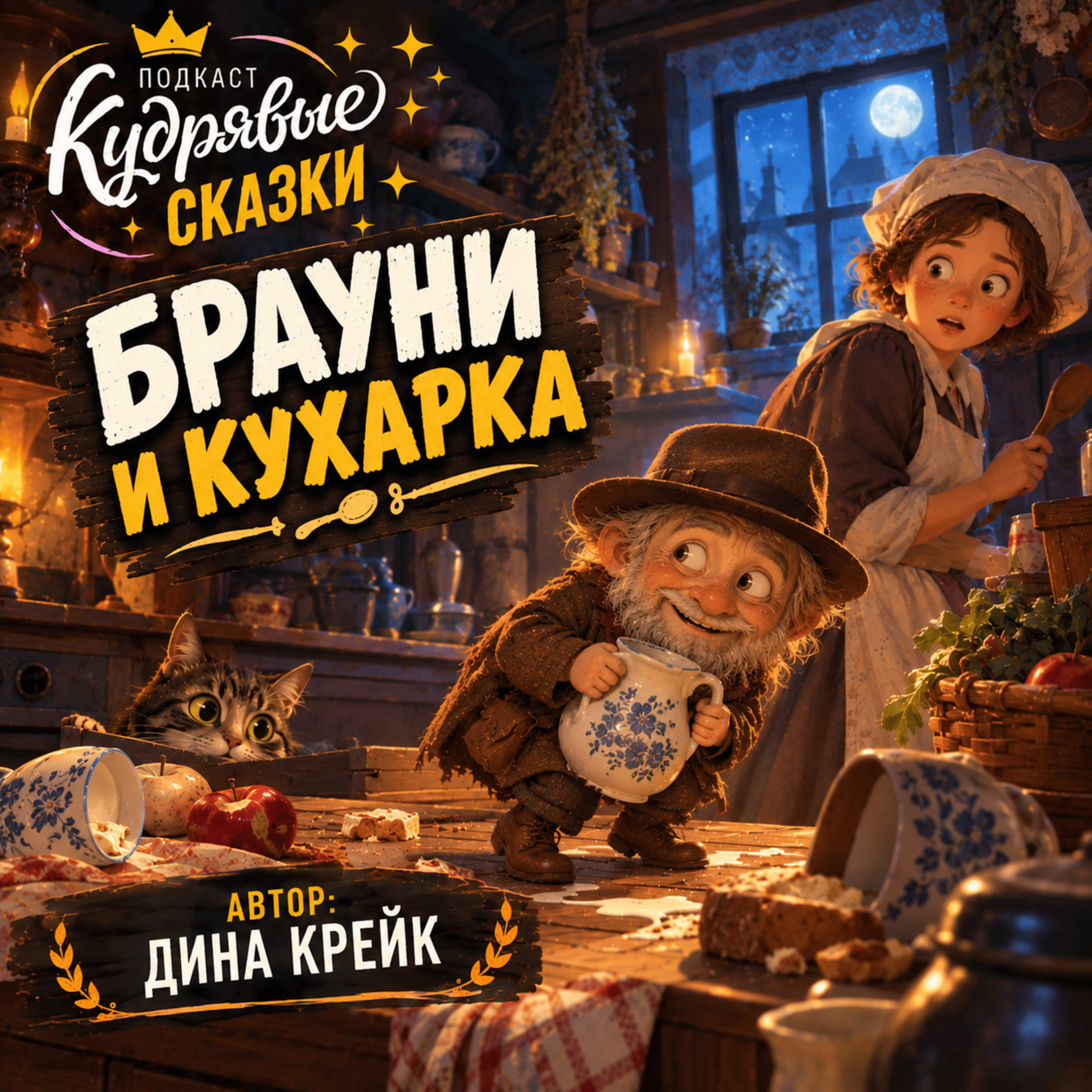 Сказка «Брауни и кухарка» (Дина Крейк) | Аудиокниги для детей