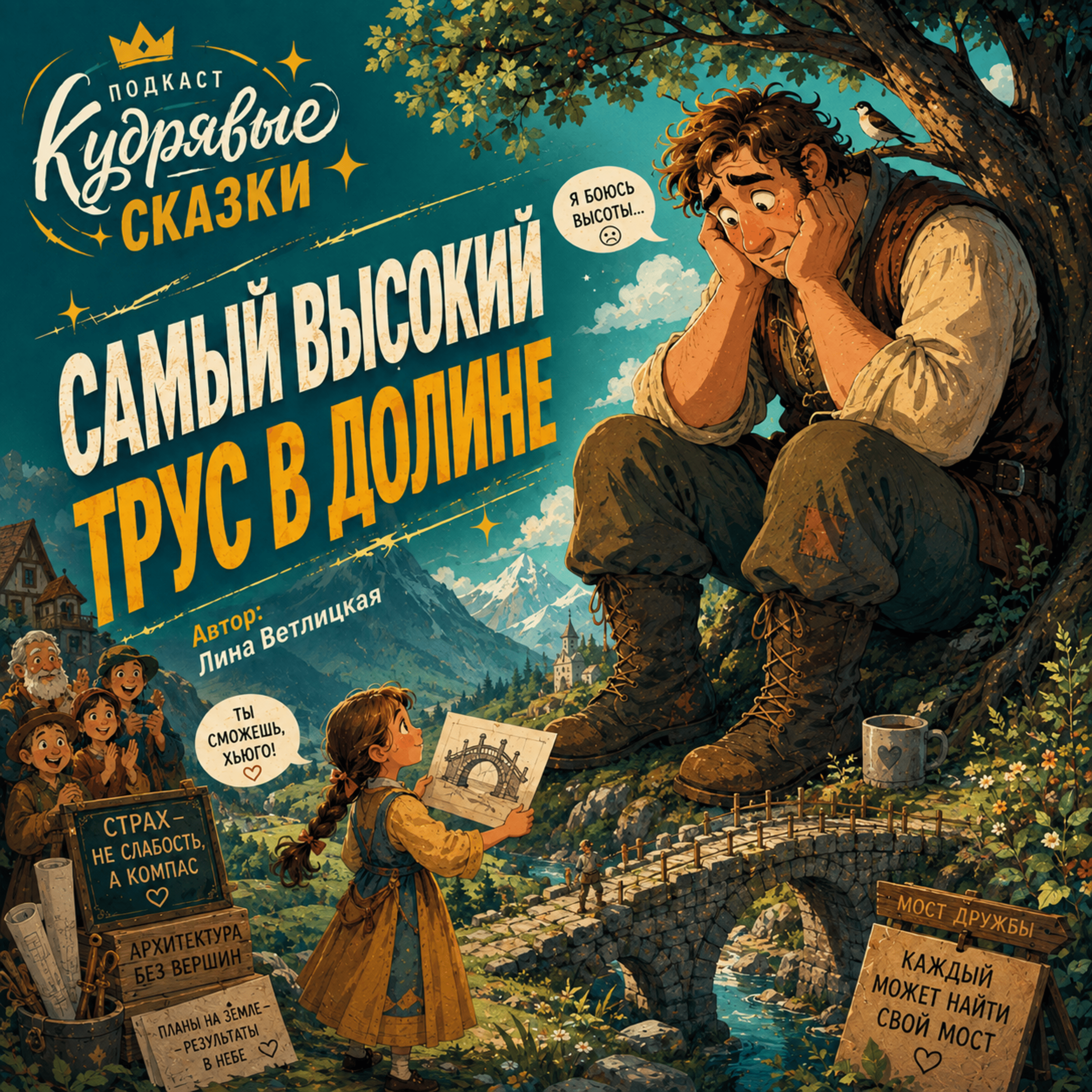 Сказка "Самый высокий трус в долине" | Аудиокниги для детей episode artwork
