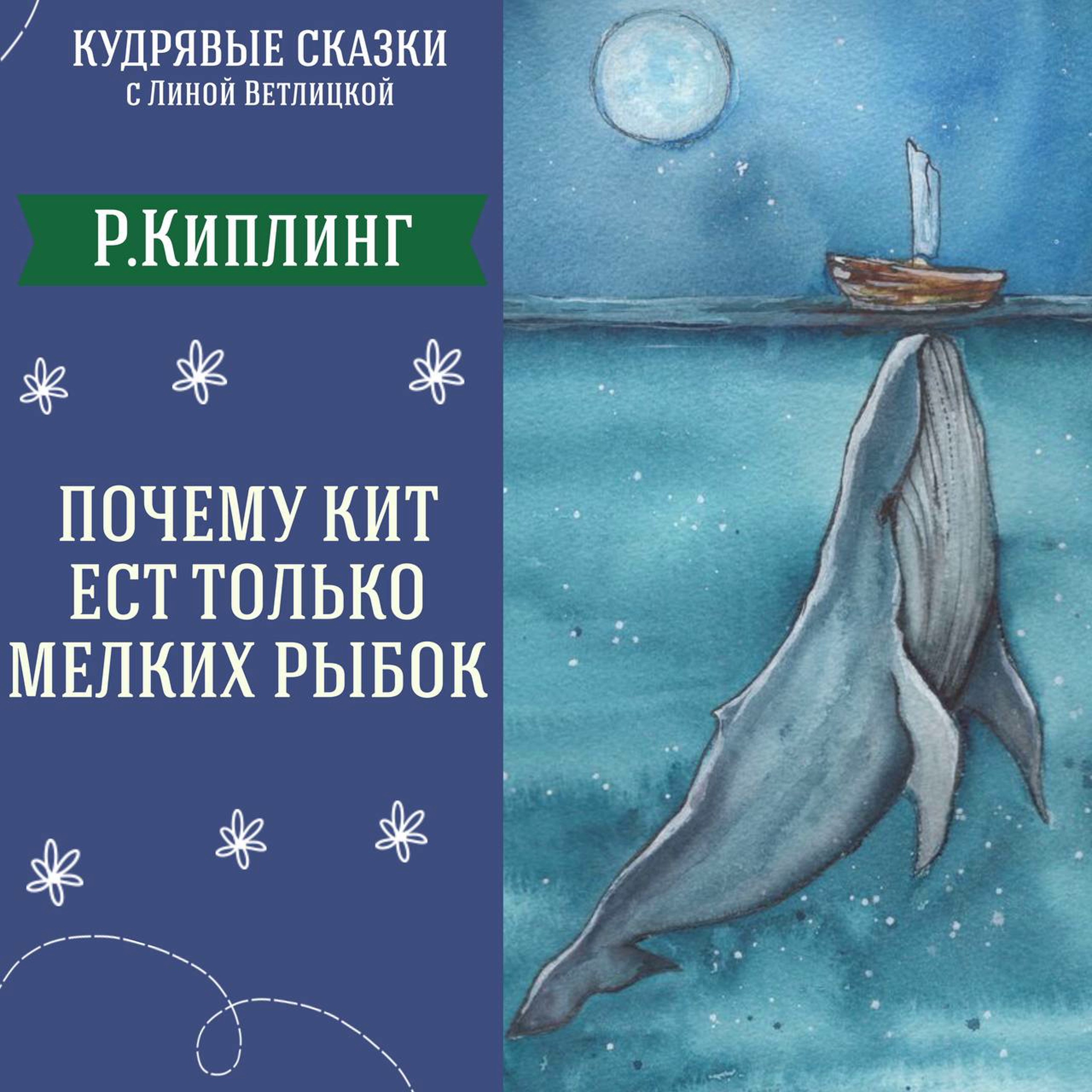 Сказка "Почему кит ест только мелких рыбок" (Р.Д.Киплинг) | Аудиокниги для детей episode artwork