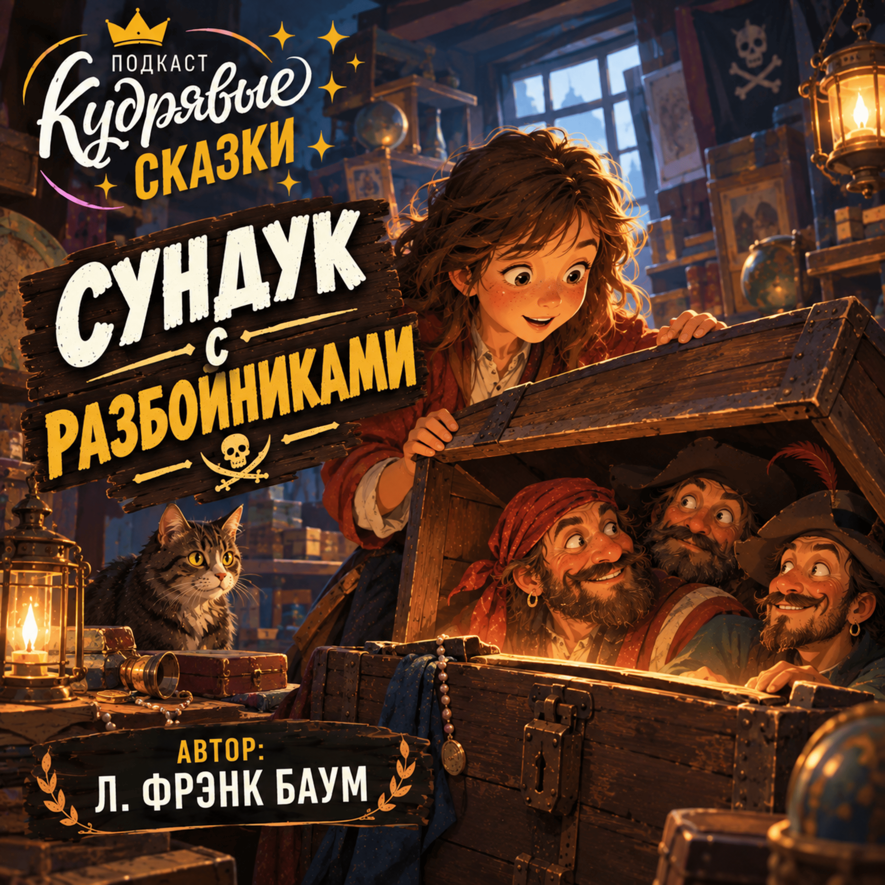 Сказка «Сундук с разбойниками» (Л.Фрэнк Баум) | Аудиокниги для детей