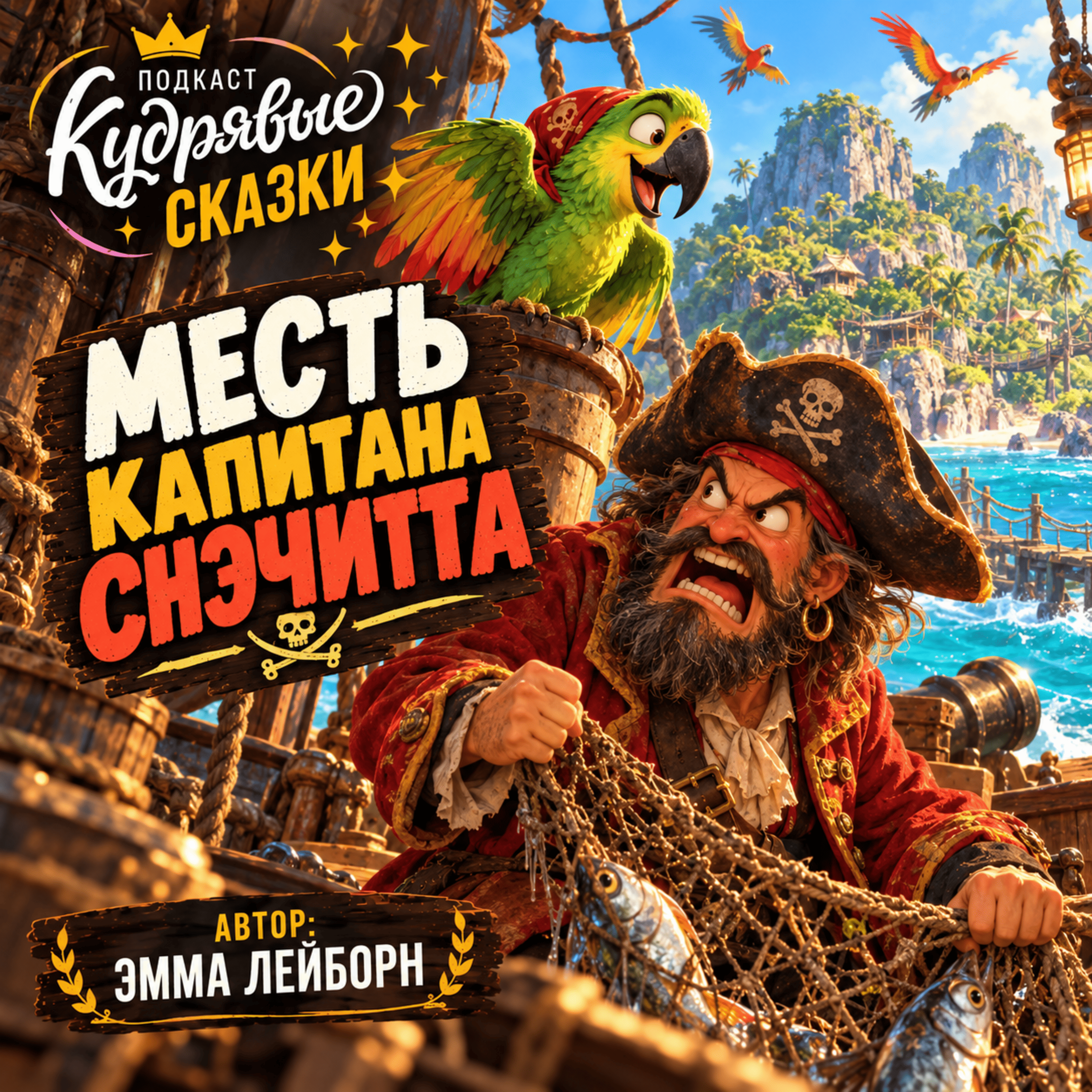 Сказка «Месть капитана Снэчитта» (Эмма Лейборн) | Аудиокниги для детей