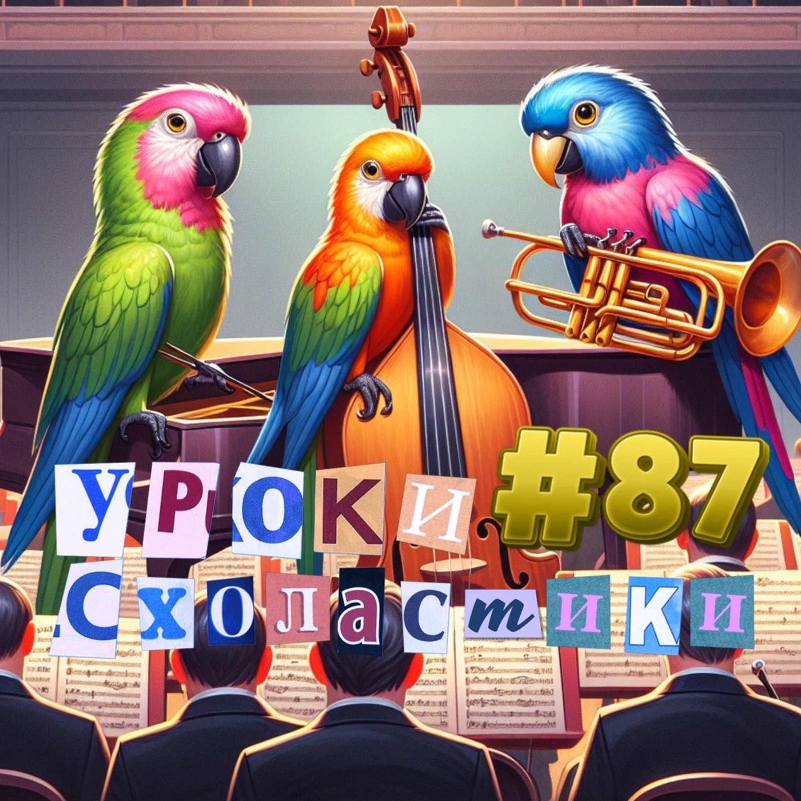 Уроки схоластики №87. Три болтуна и младенец в люльке episode artwork