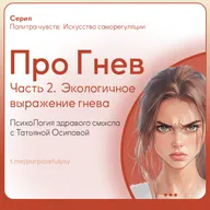 Про Гнев. Часть 2: гнев как чувство, границы и дневник эмоций. Экологичное выражение гнева