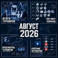 Киберспорт в Августе 2026 года