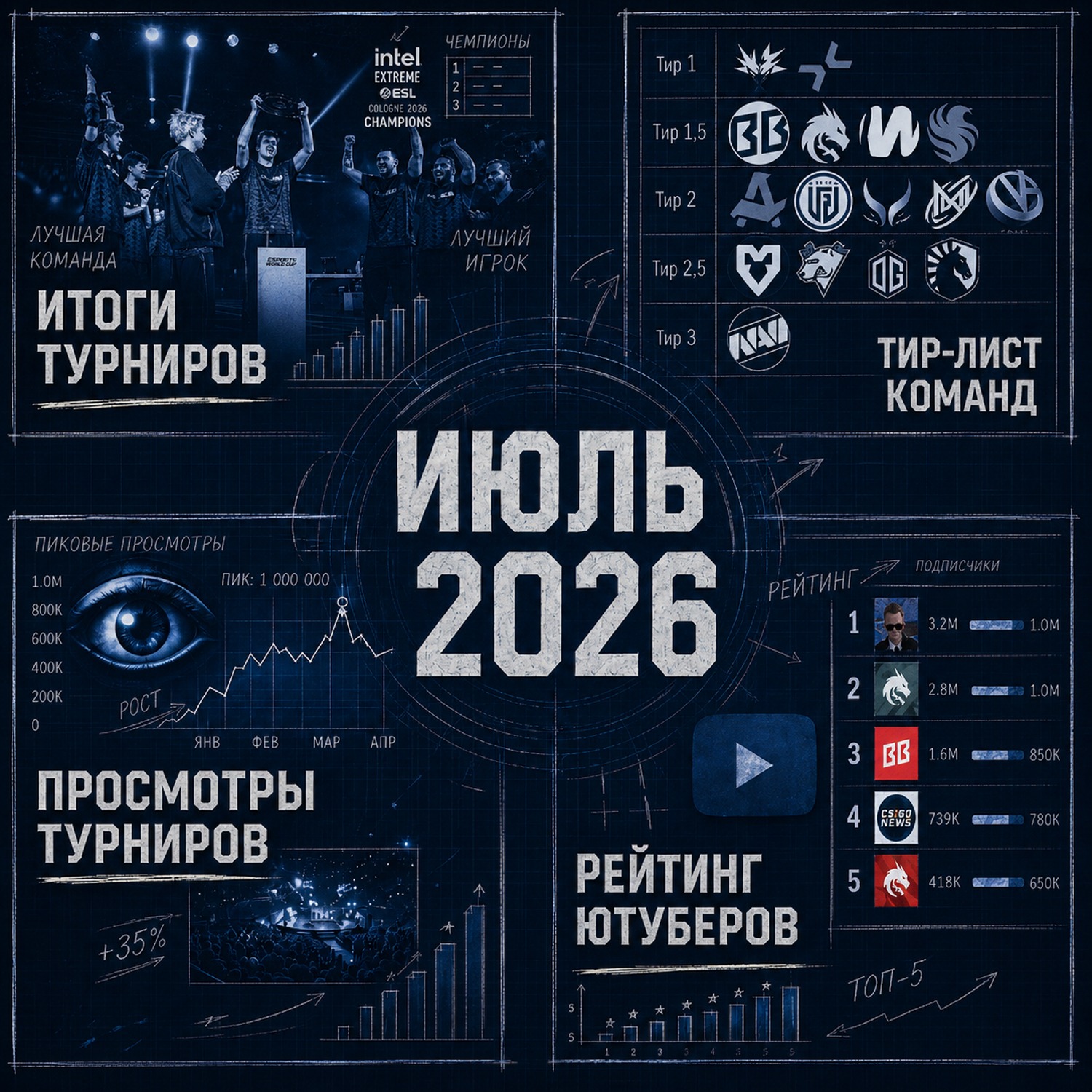 Киберспорт в Июле 2026 года episode artwork