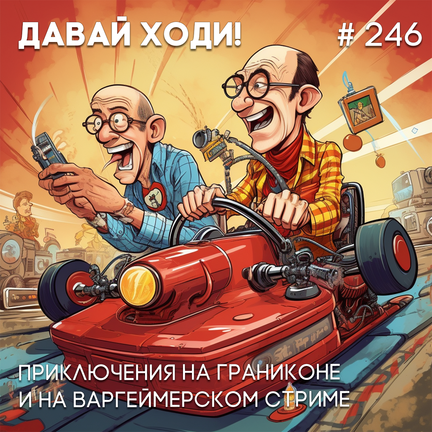 Подкаст 246. Приключения на Граниконе и на варгеймерском стриме episode artwork
