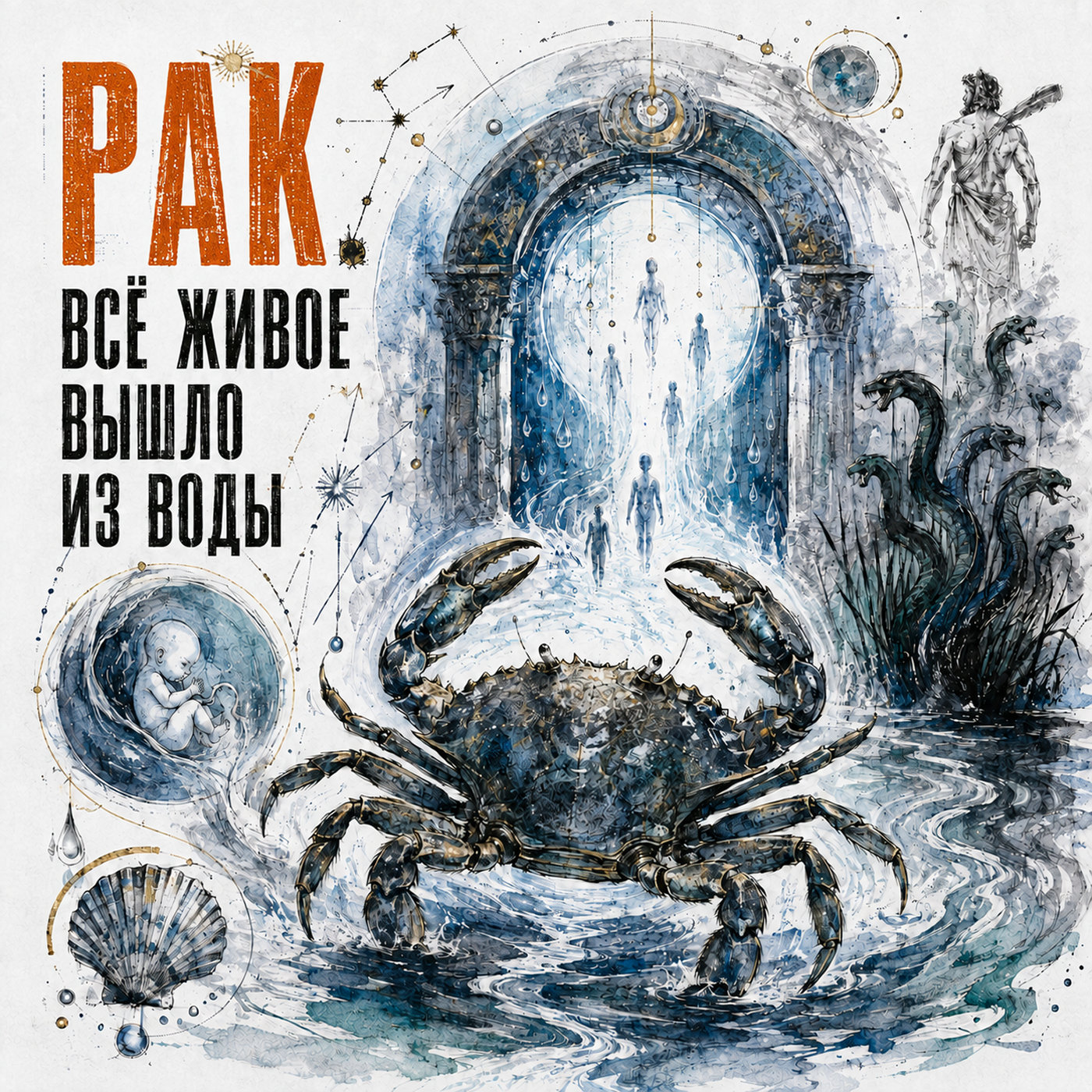 Зодиак. Рак. Всё живое вышло из воды. Потребность в принадлежности. episode artwork