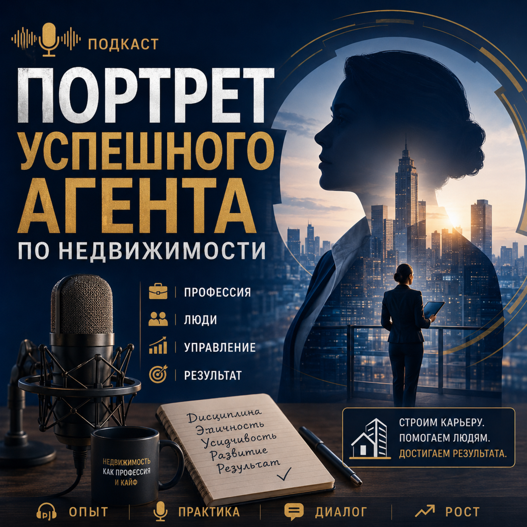 Портрет успешного агента: секреты стабильности и производительности в недвижимости episode artwork