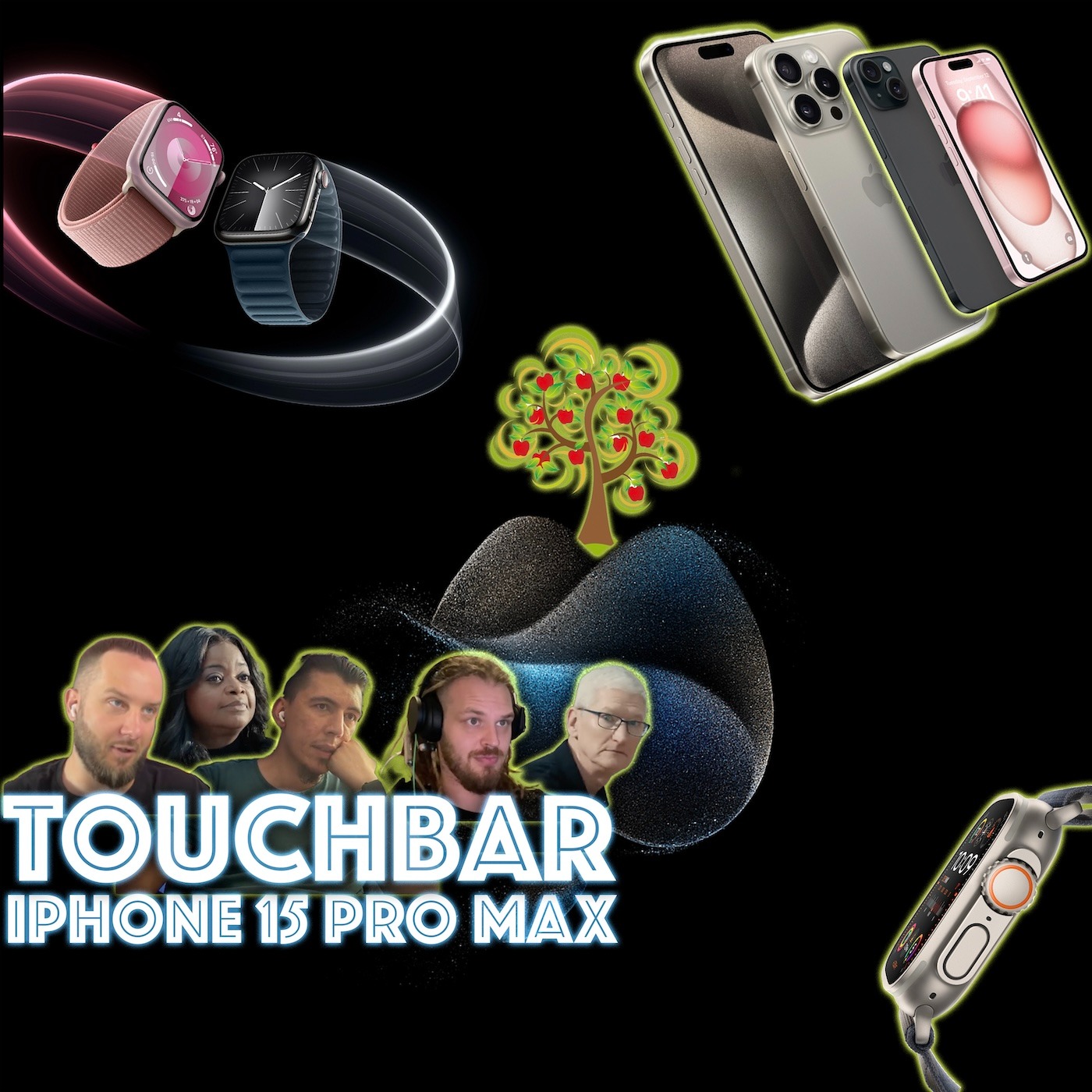 МАТЬ ПРИРОДА ОДОБРЯЕТ! Спецвыпуск подкаста ТачБар: итоги презентации Apple: новые Apple Watch и iPhone 15 episode artwork