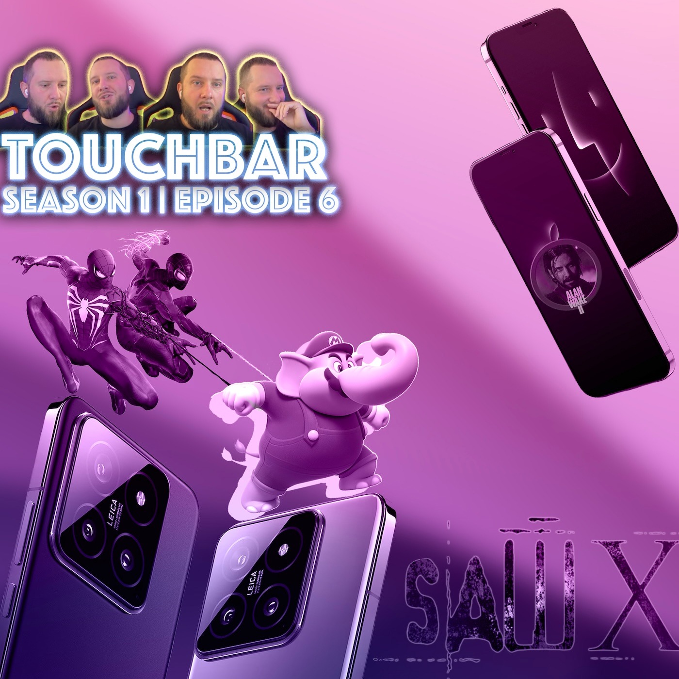 ТачБар 6 «Впечатлительный»: Xiaomi 14, HyperOS, Человек-паук, Марио, Пила X и Alan Wake 2 episode artwork