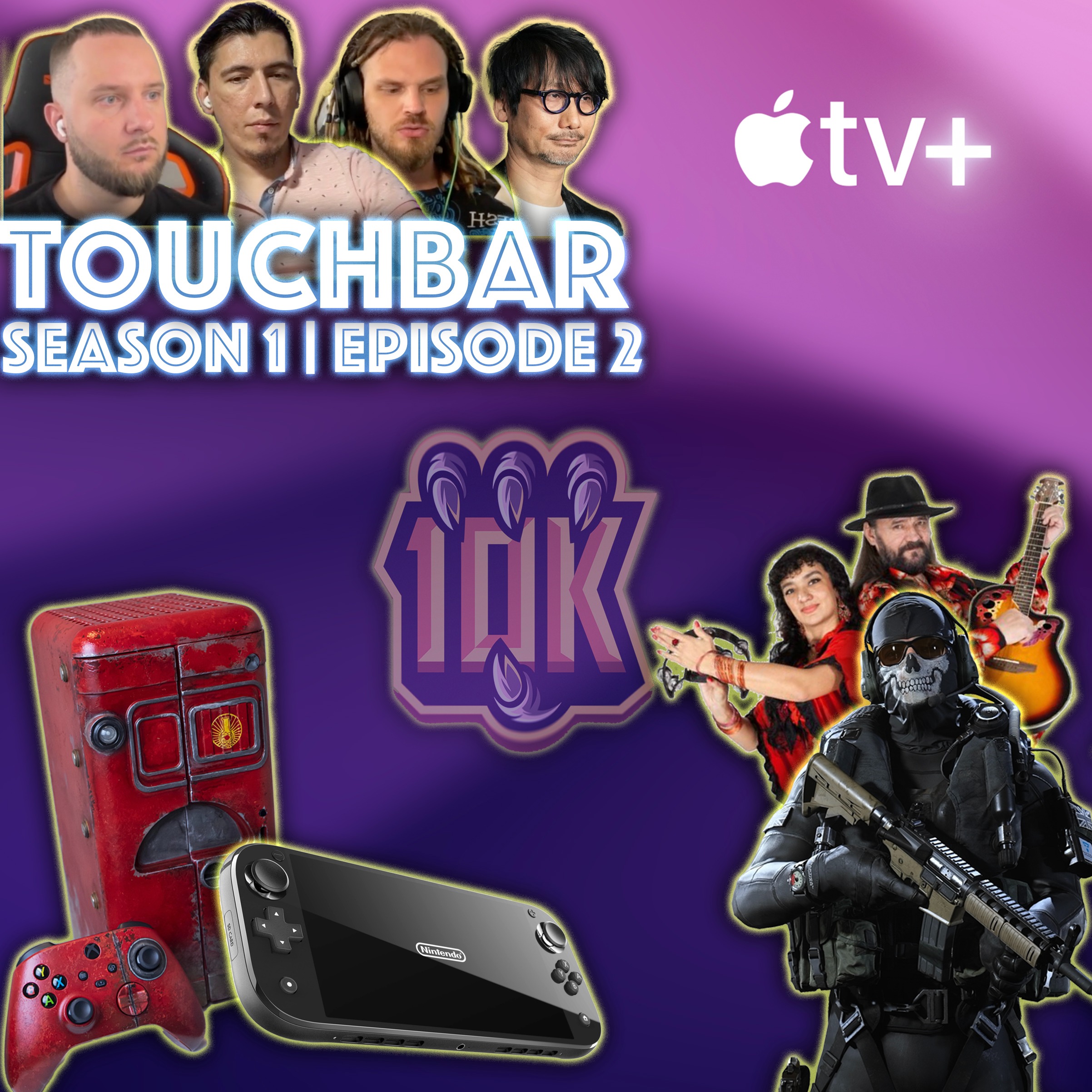 ТачБар 2: новый Switch, Atomic Heart пошел по Элеоноре, 10K-гейминг и Миссис Дэвис в Переполненной комнате со Скрежетом металла episode artwork