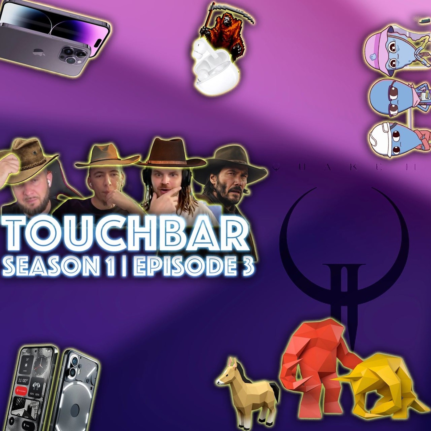 ТачБар 3: RED DEAD NOTHINHG QUAKE (2) С КИАНУ РИВЗОМ У КОДЗИМЫ ИЛИ ЧТО НЕ ТАК С БАТАРЕЕЙ IPHONE 14 PRO?! episode artwork