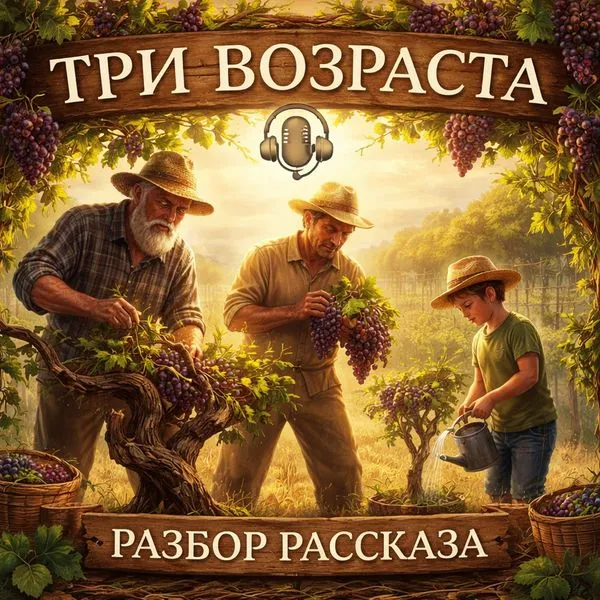 Три возраста или почему вековая виноградная лоза плачет весной