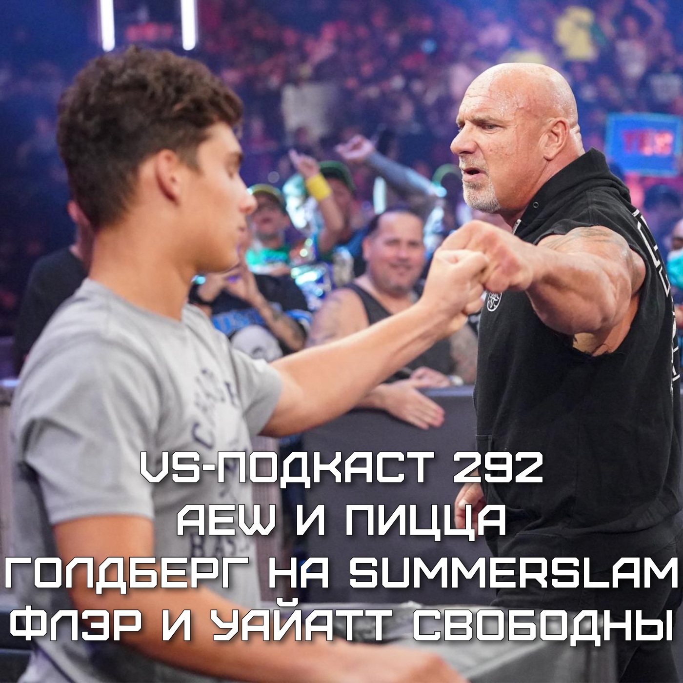 VS-Подкаст 292: Сина и Голдберг на Summerslam, Флэр и Уайатт уволены, пицца против рестлинга episode artwork