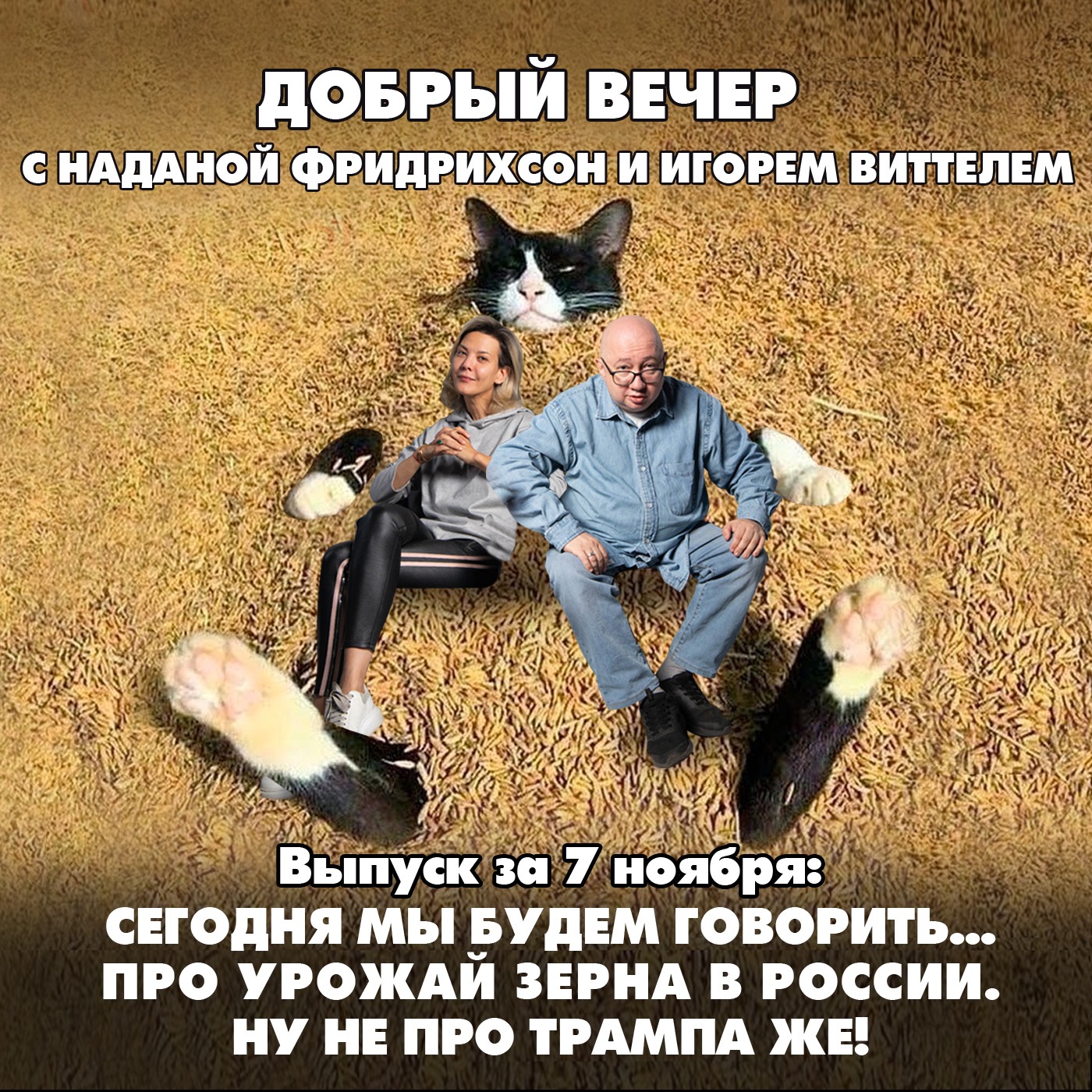 Сегодня мы будем говорить... про урожай зерна в России. Ну не про Трампа же! episode artwork