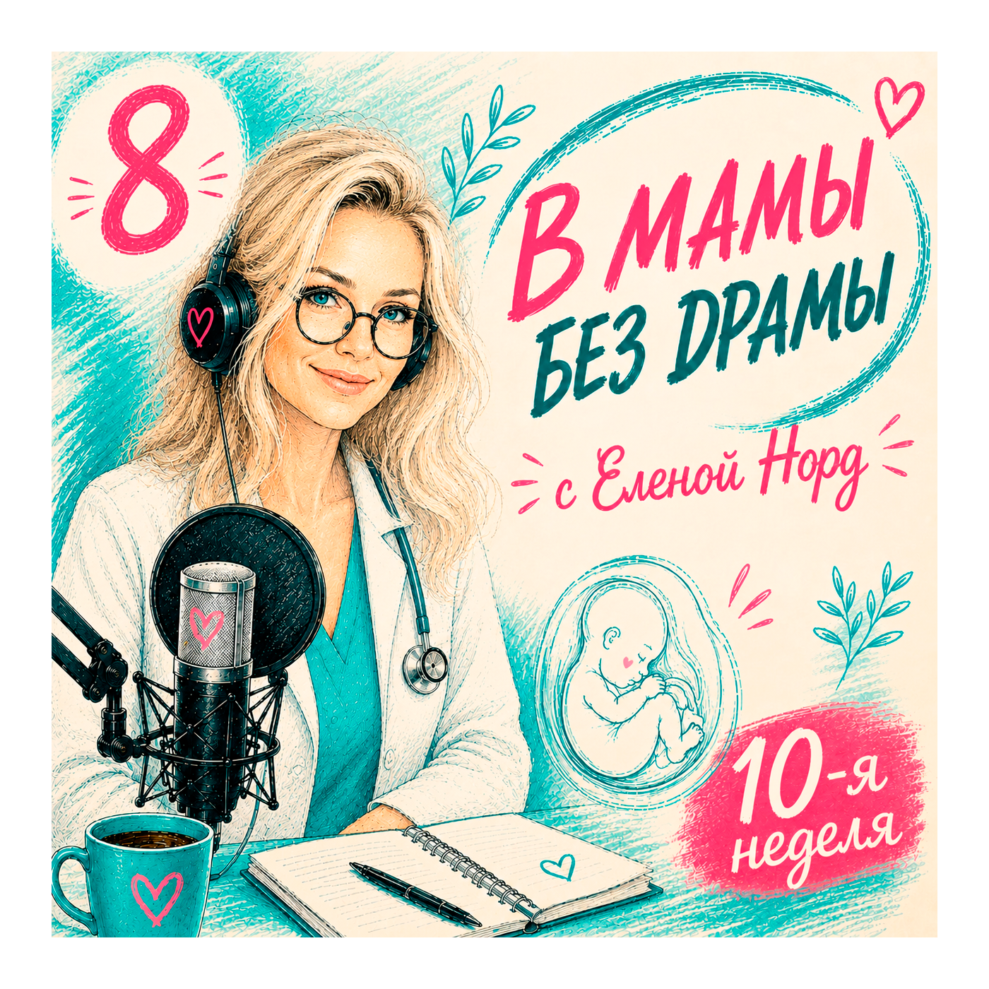Выпуск 8. Неделя 10-я. Идентификация плода. episode artwork