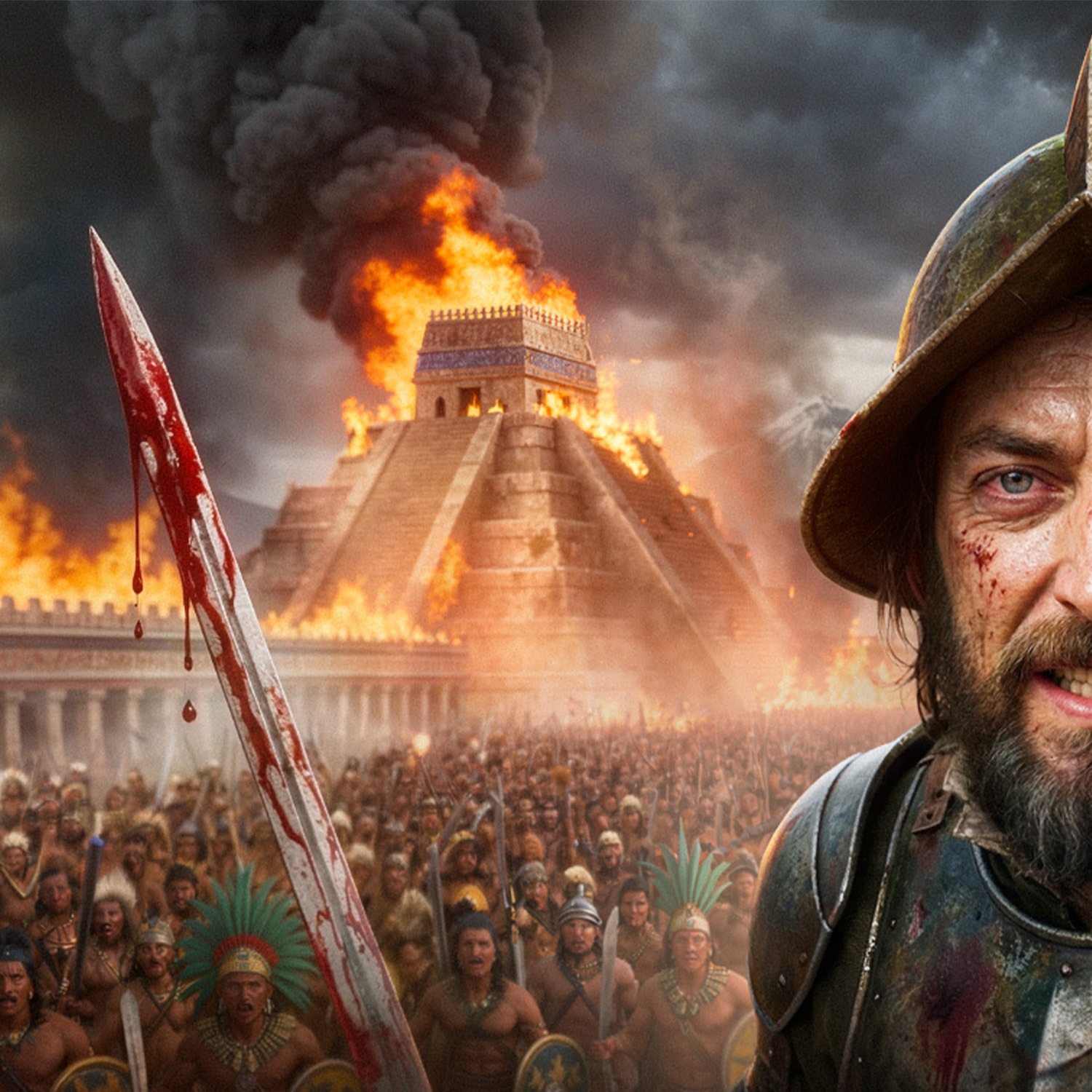 БЕЗУМЕЦ, который захватил империю ацтеков