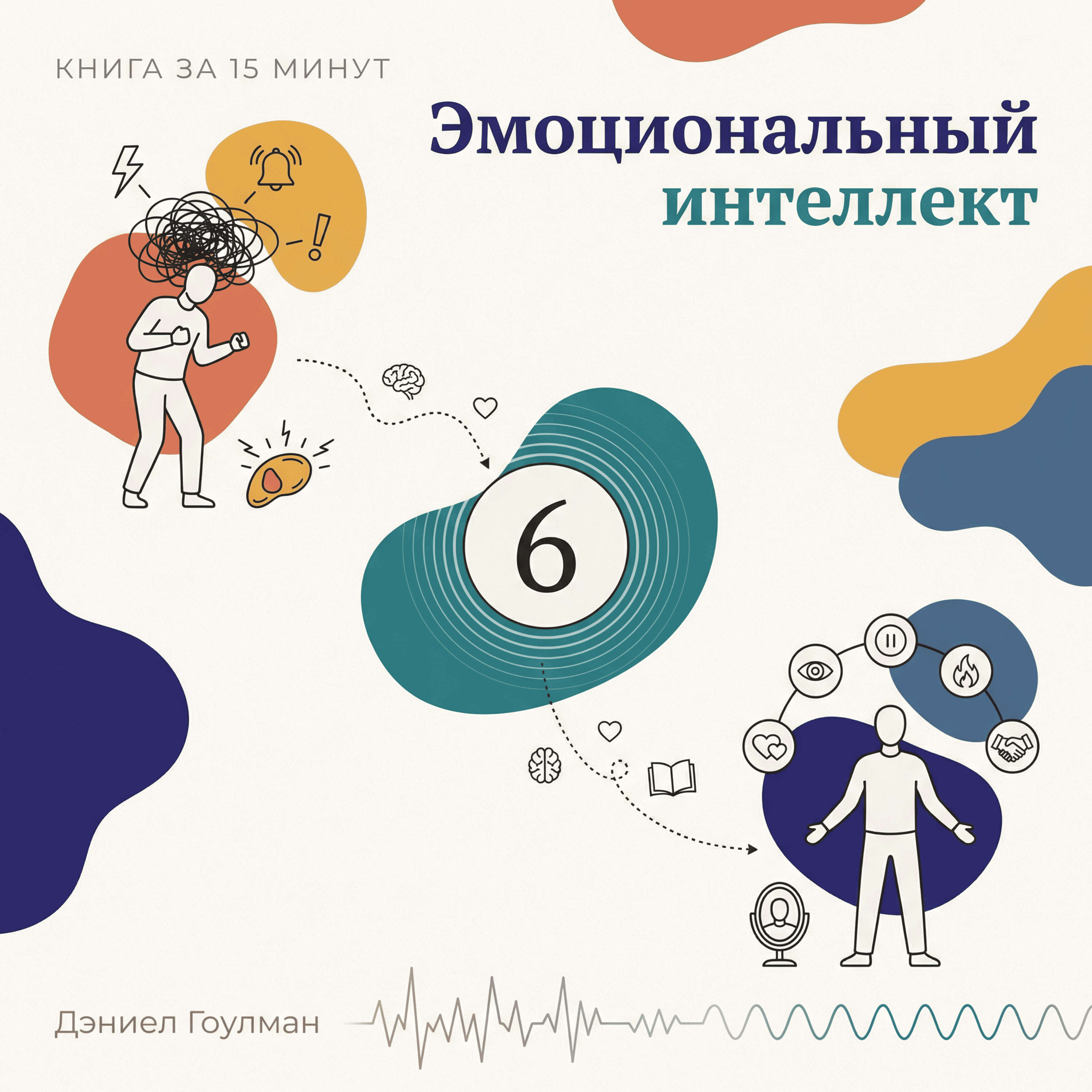 Книга за 15 минут: «Эмоциональный интеллект» — Дэниел Гоулман. Почему самые умные проигрывают по жизни episode artwork