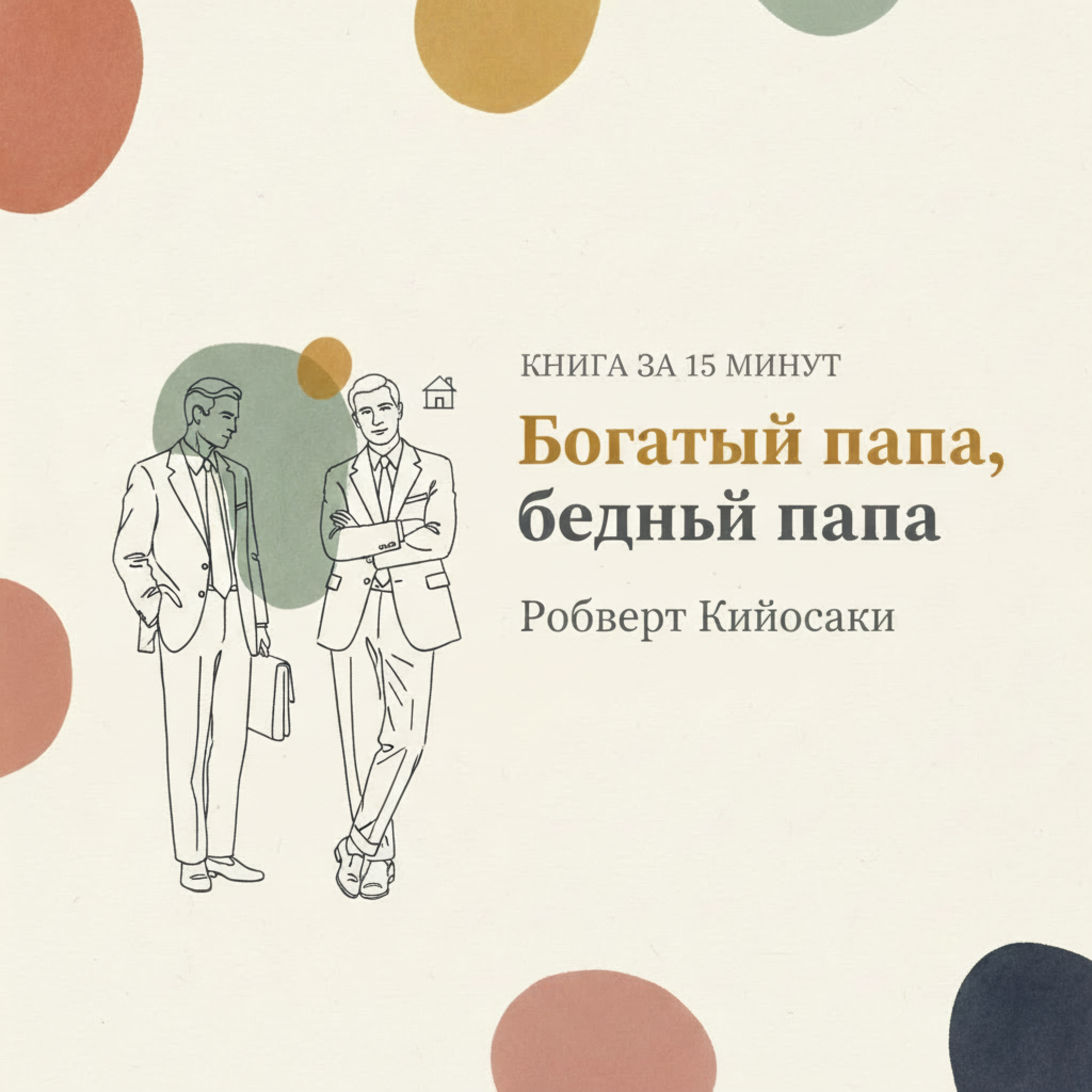 Книга за 15 минут: Богатый папа, Бедный папа. Роберт Кийосаки. episode artwork