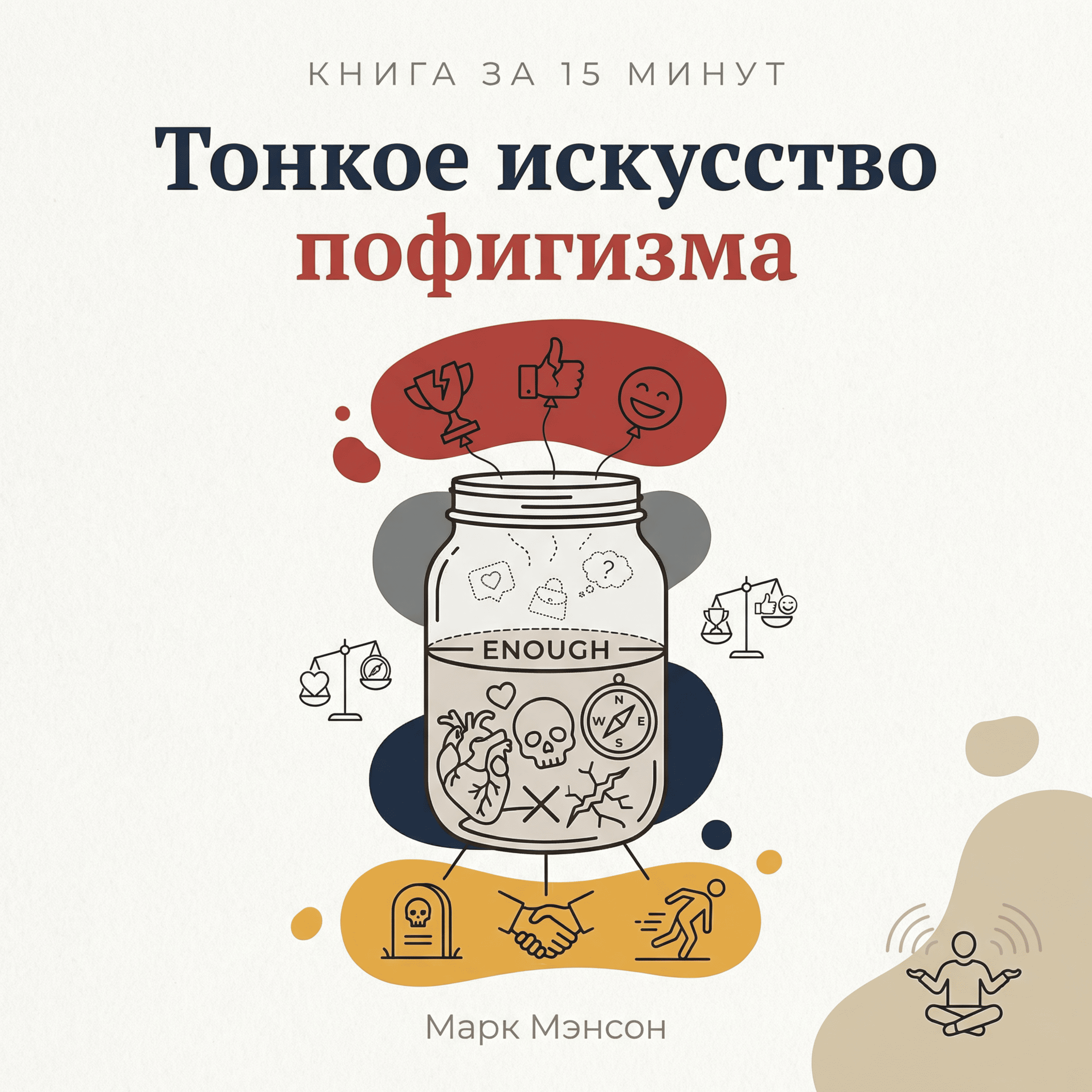 Книга за 15 минут: Книга за 15 минут: "Тонкое искусство пофигизма" — Марк Мэнсон episode artwork