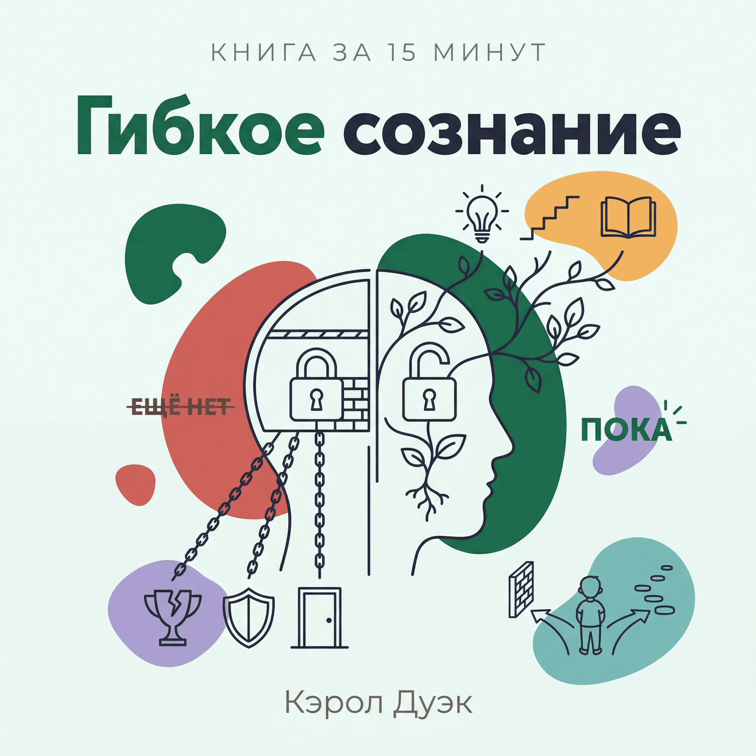 Книга за 15 минут: «Гибкое сознание» — Кэрол Дуэк. Одно убеждение, которое определяет вашу судьбу episode artwork
