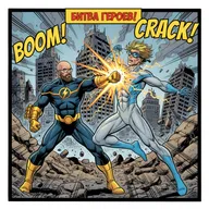 Валера и Дима пытаются поговорить про комиксы, но все время соскакивают с темы на что-то другое