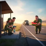 Дорога полная сердец