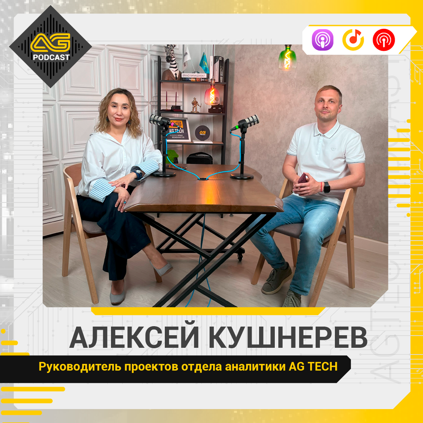 AG TECH Podcast | Выпуск #13 | Алексей Кушнерев - Руководитель проектов отдела аналитики episode artwork