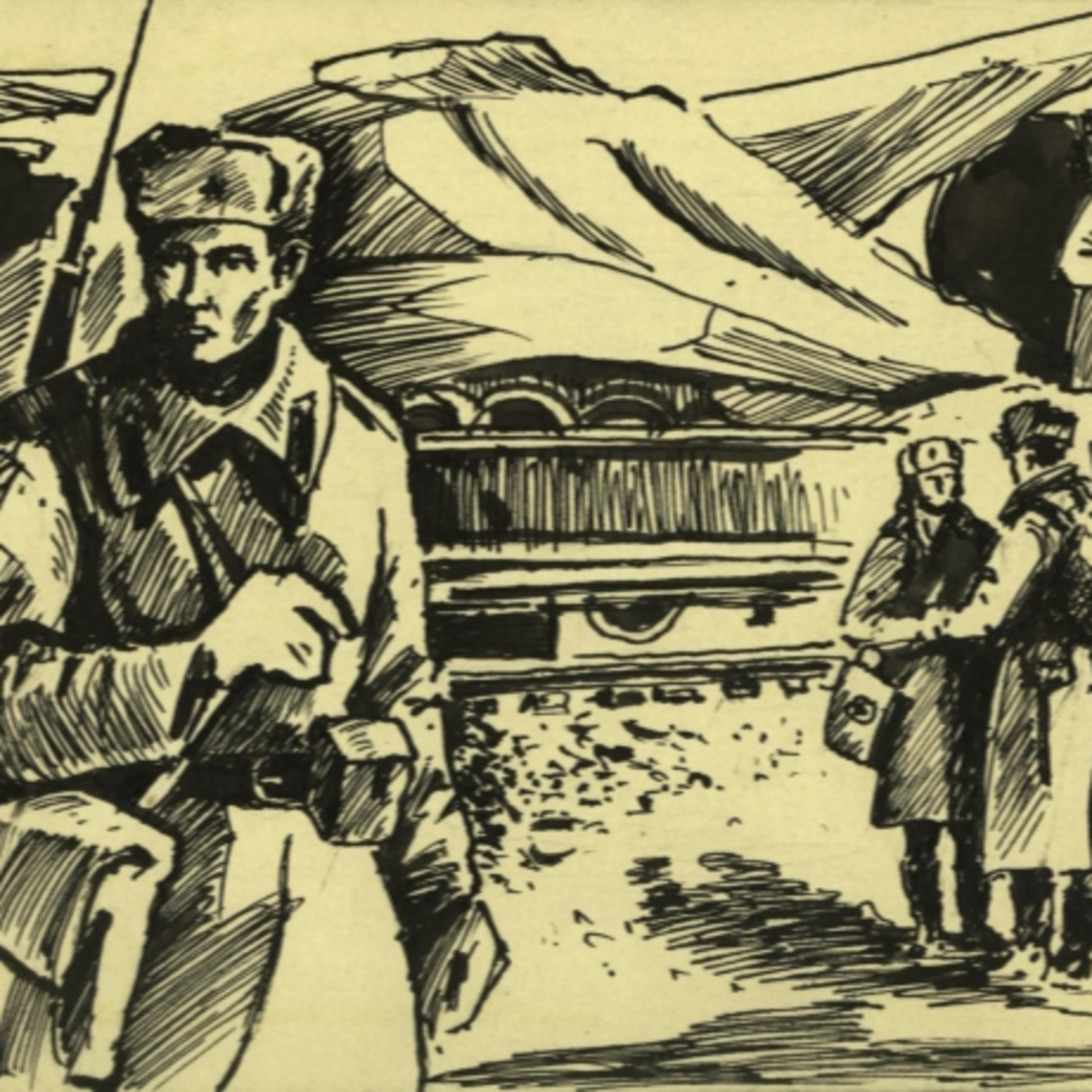 Радиоспектакль "Поезда военных лет"