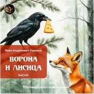 Ворона и Лисица / Иван Андреевич Крылов / Озвучивает Анастасия Зинакова