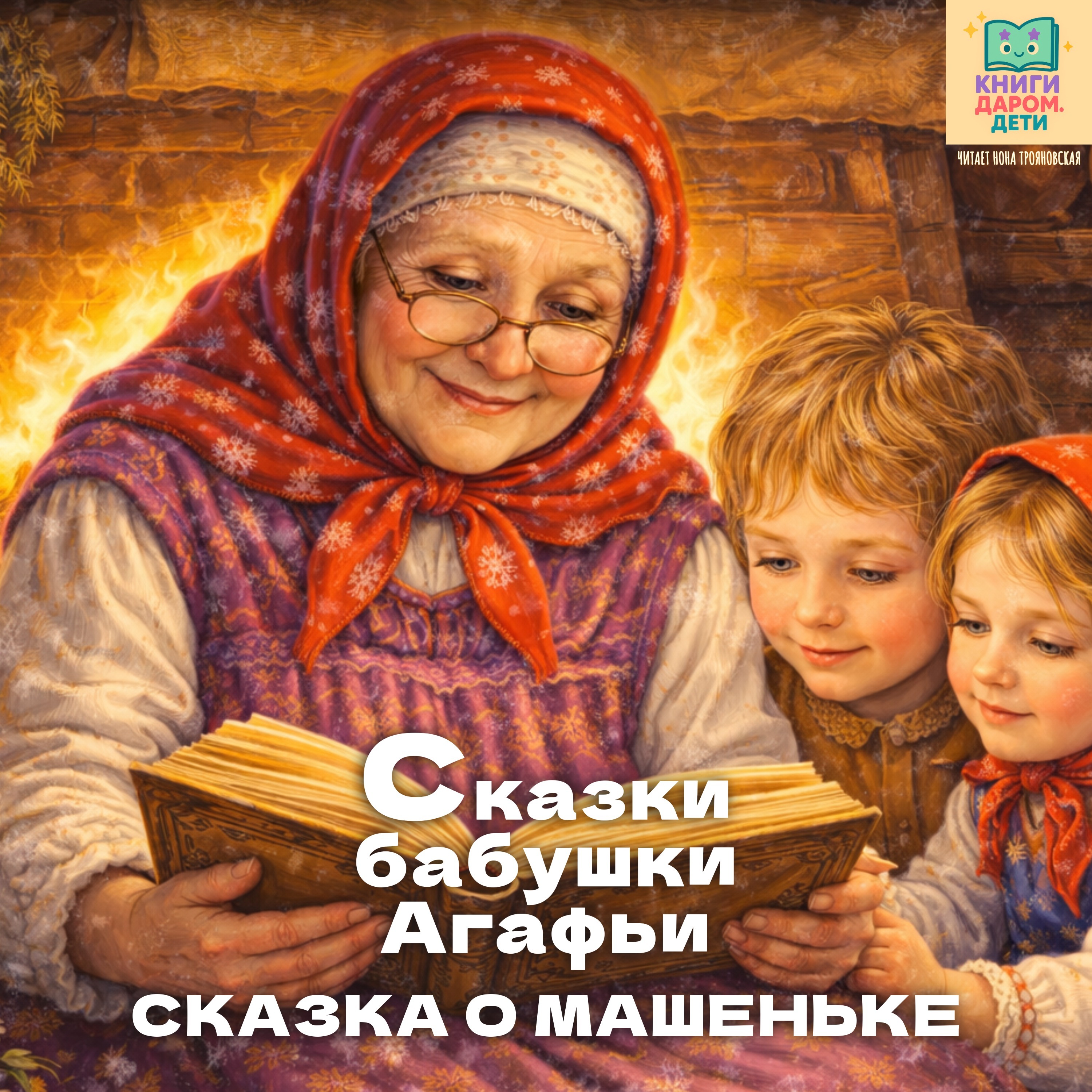 Книги даром для детей. «Сказки бабушки Агафьи». «Сказка о Машеньке»