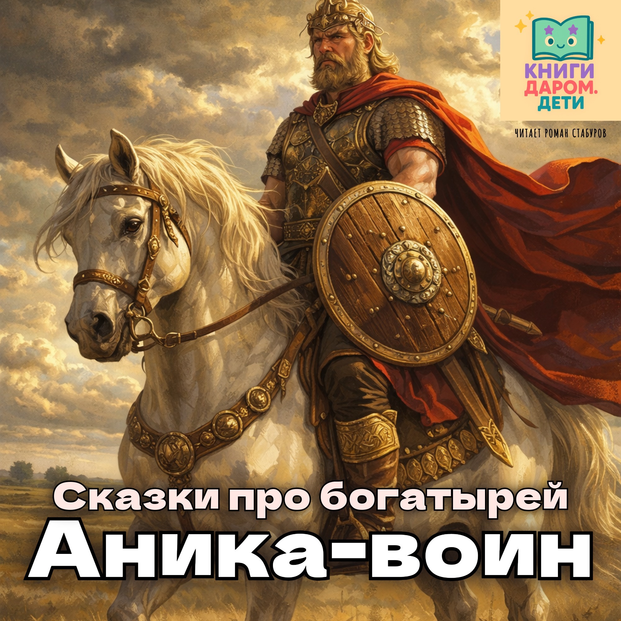 Сказки про богатырей. Для детей 5-7 лет. «Аника-воин». Книги даром