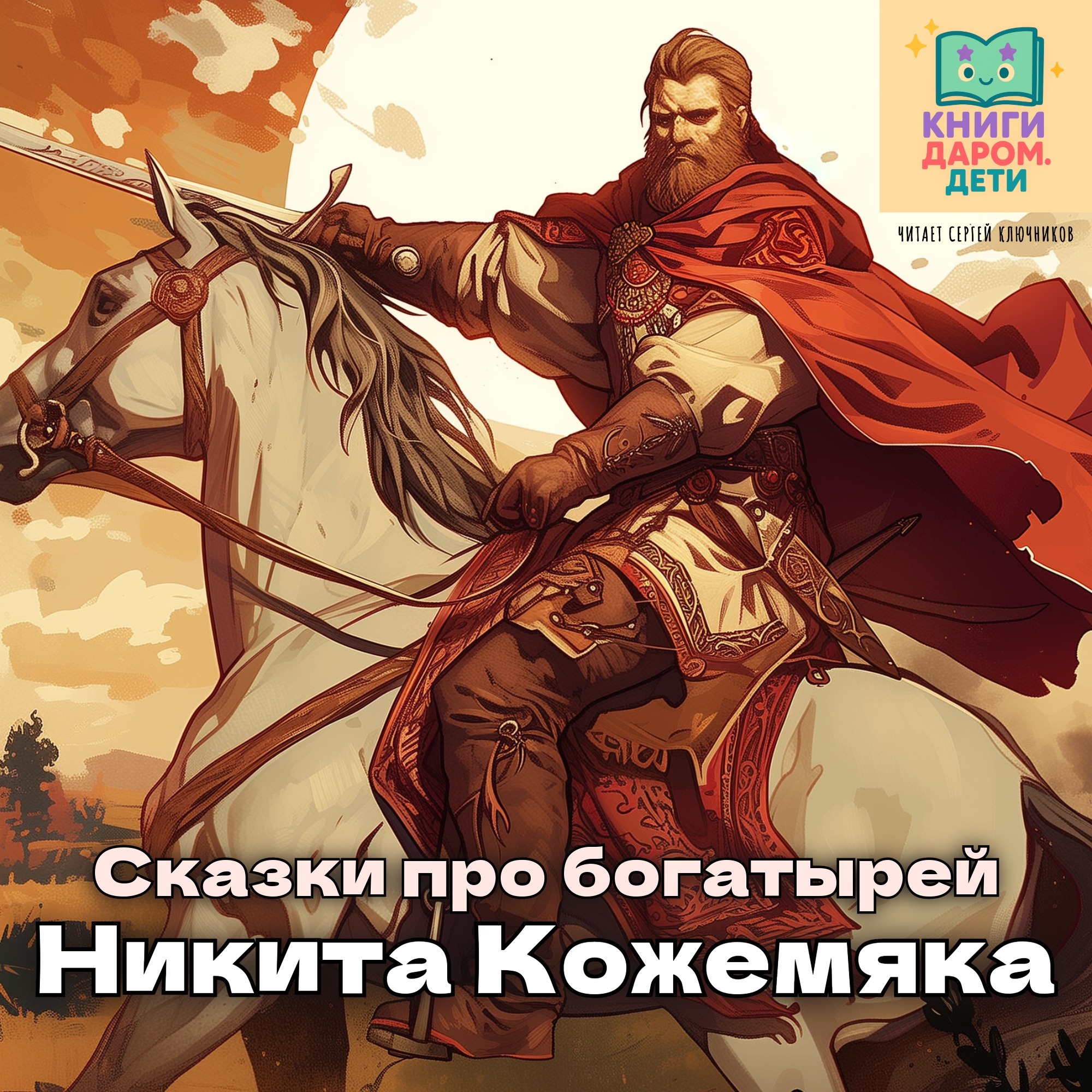 Книги про богатырей для самых маленьких. «Никита Кожемяка»