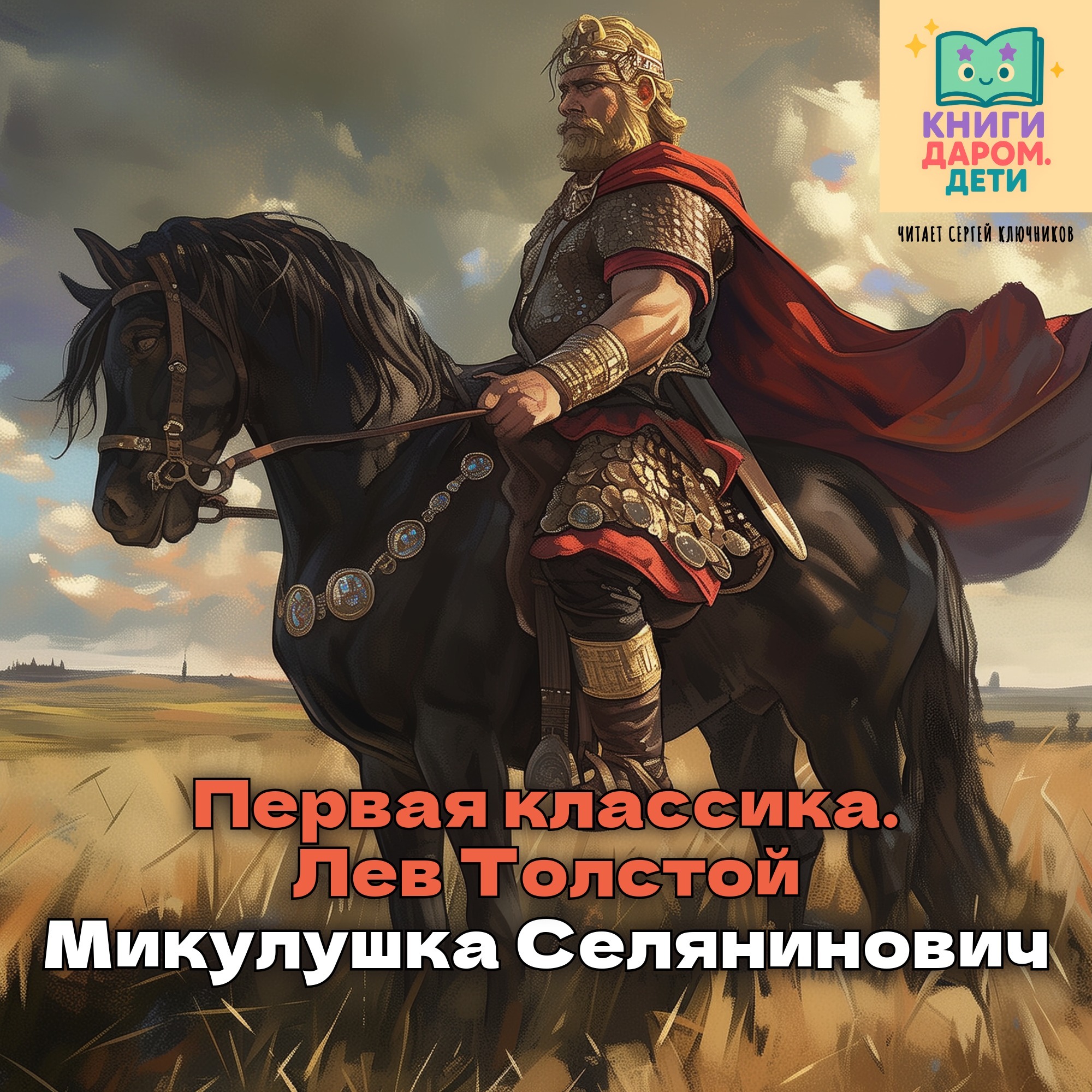 Первая классика для самых маленьких. Лев Толстой «Микулушка Селянинович»