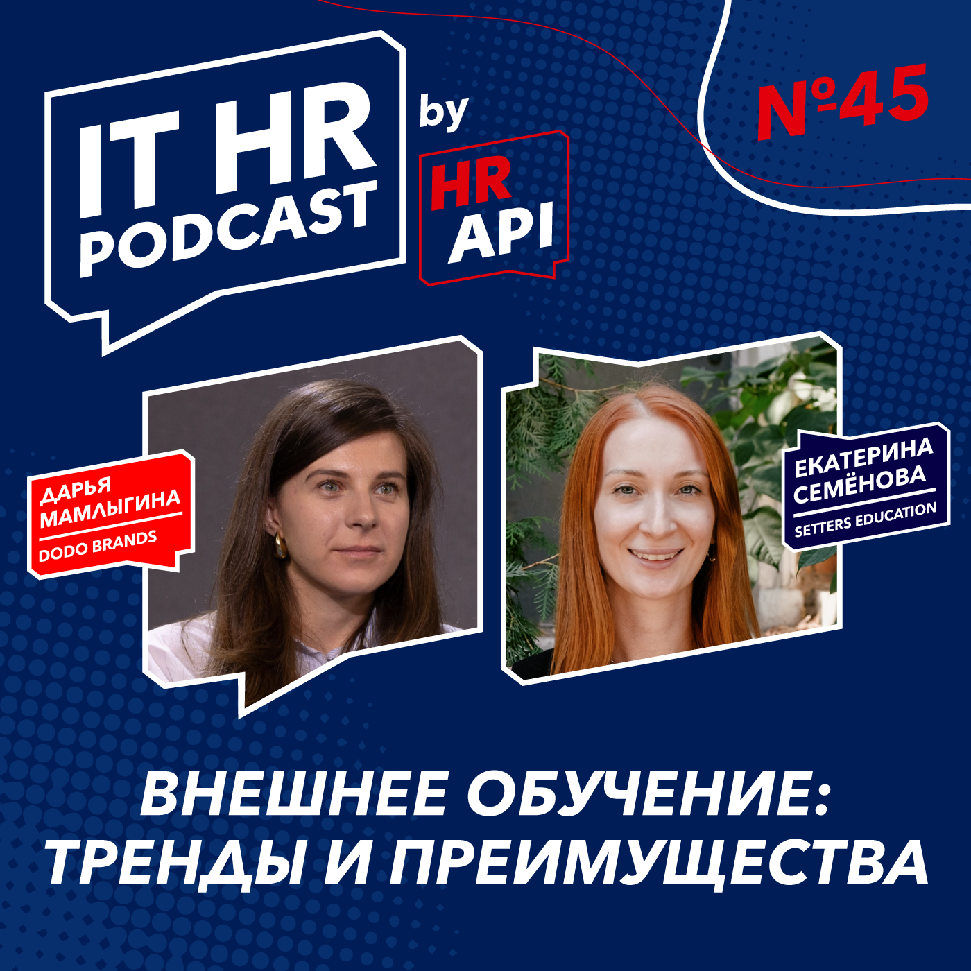 ВНЕШНЕЕ ОБУЧЕНИЕ: ТРЕНДЫ И ПРЕИМУЩЕСТВА / Дарья Мамлыгина и Екатерина Семёнова episode artwork