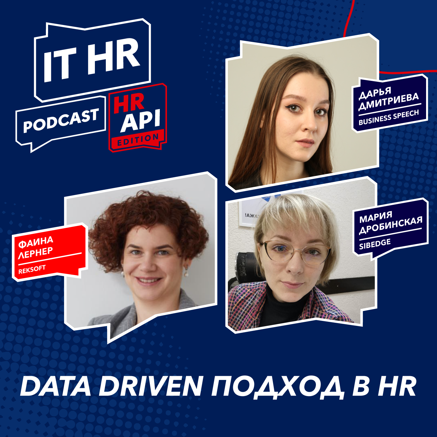DATA DRIVEN ПОДХОД В HR / Фаина Лернер, Дарья Дмитриева и Мария Дробинская episode artwork