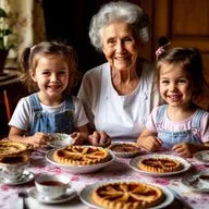 Наша бабушка - кондитер!