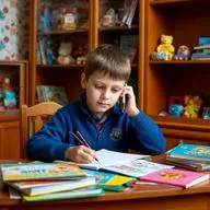 Почему телефон занят? Стихотворение Агнии Барто