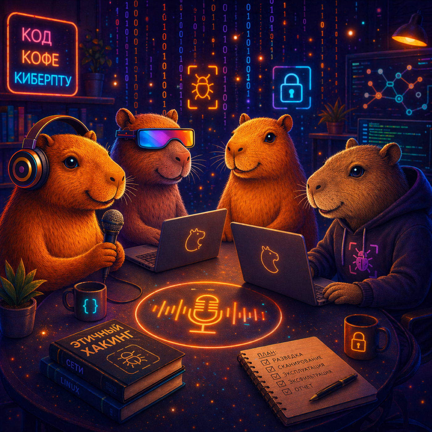 КапИБара×КиберПТУ - опыт, будни и приколы молодого пентестера podcast