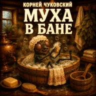 Муха в бане. К. Чуковский