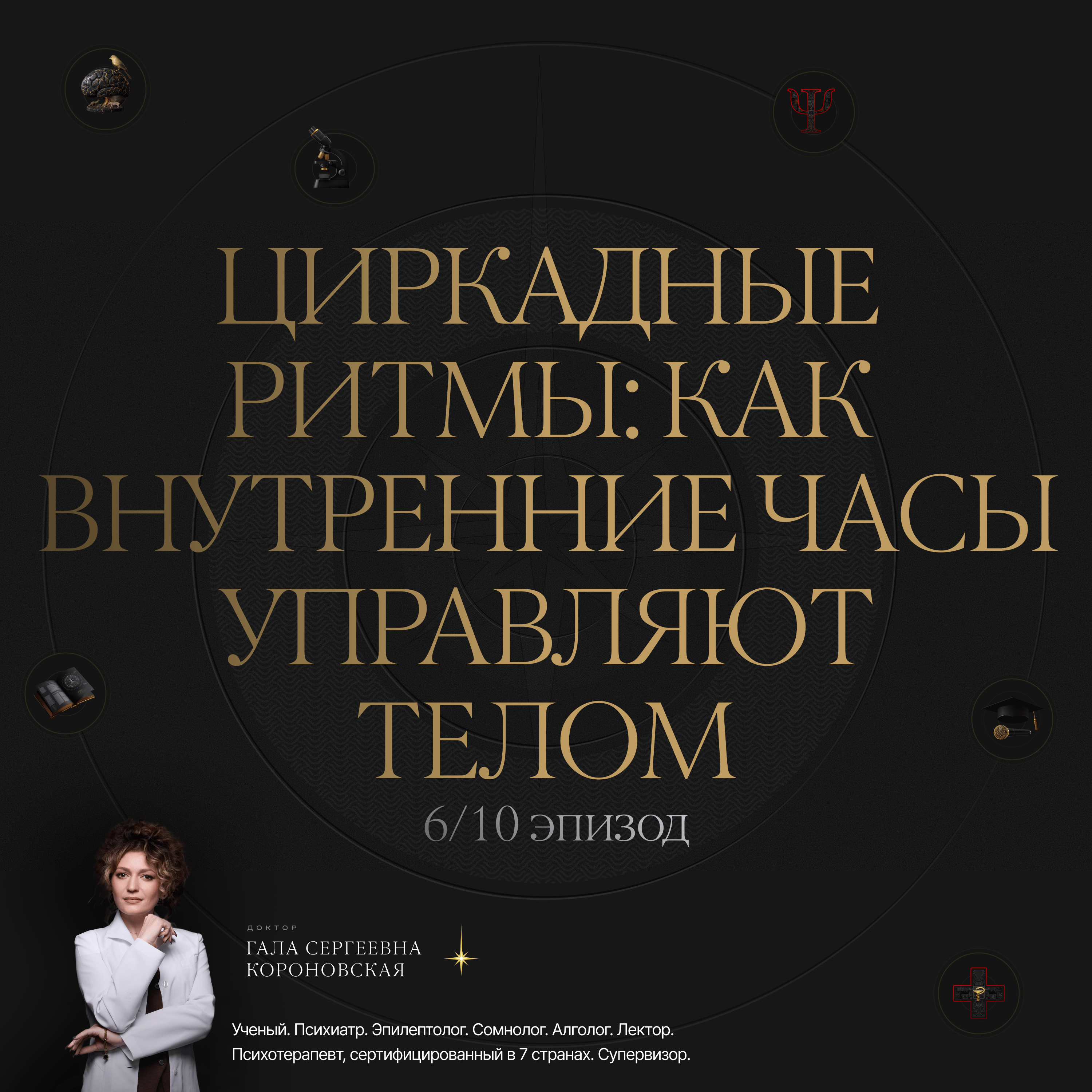6/10 Циркадные ритмы: как внутренние часы управляют телом episode artwork
