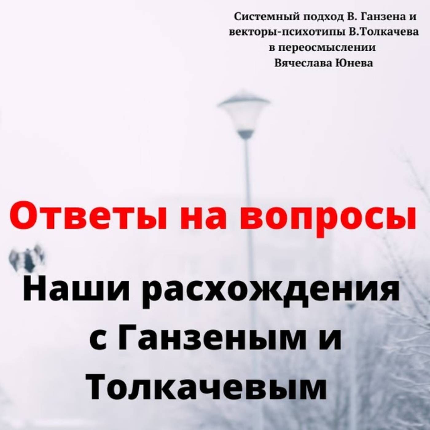 Наши расхождения с Ганзеным и Толкачевым episode artwork