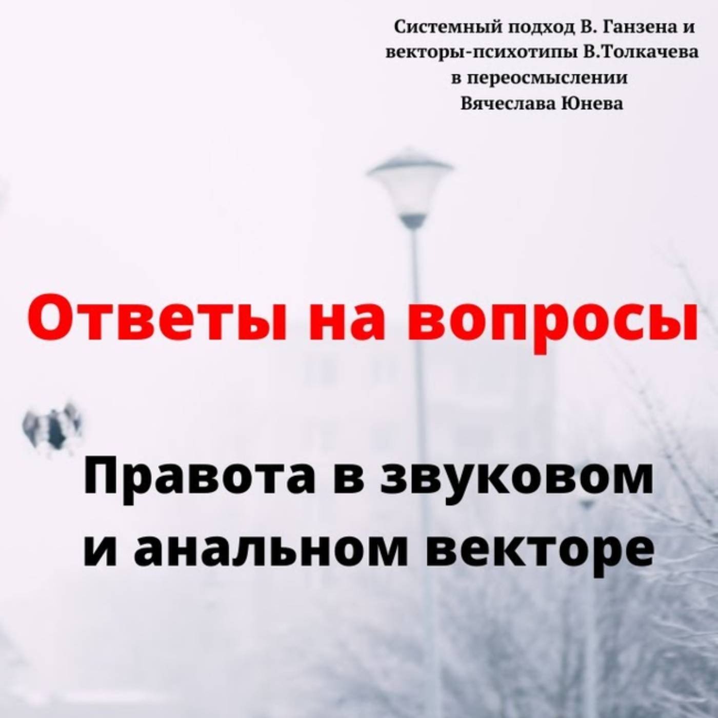 Правота в звуковом и анальном векторе episode artwork