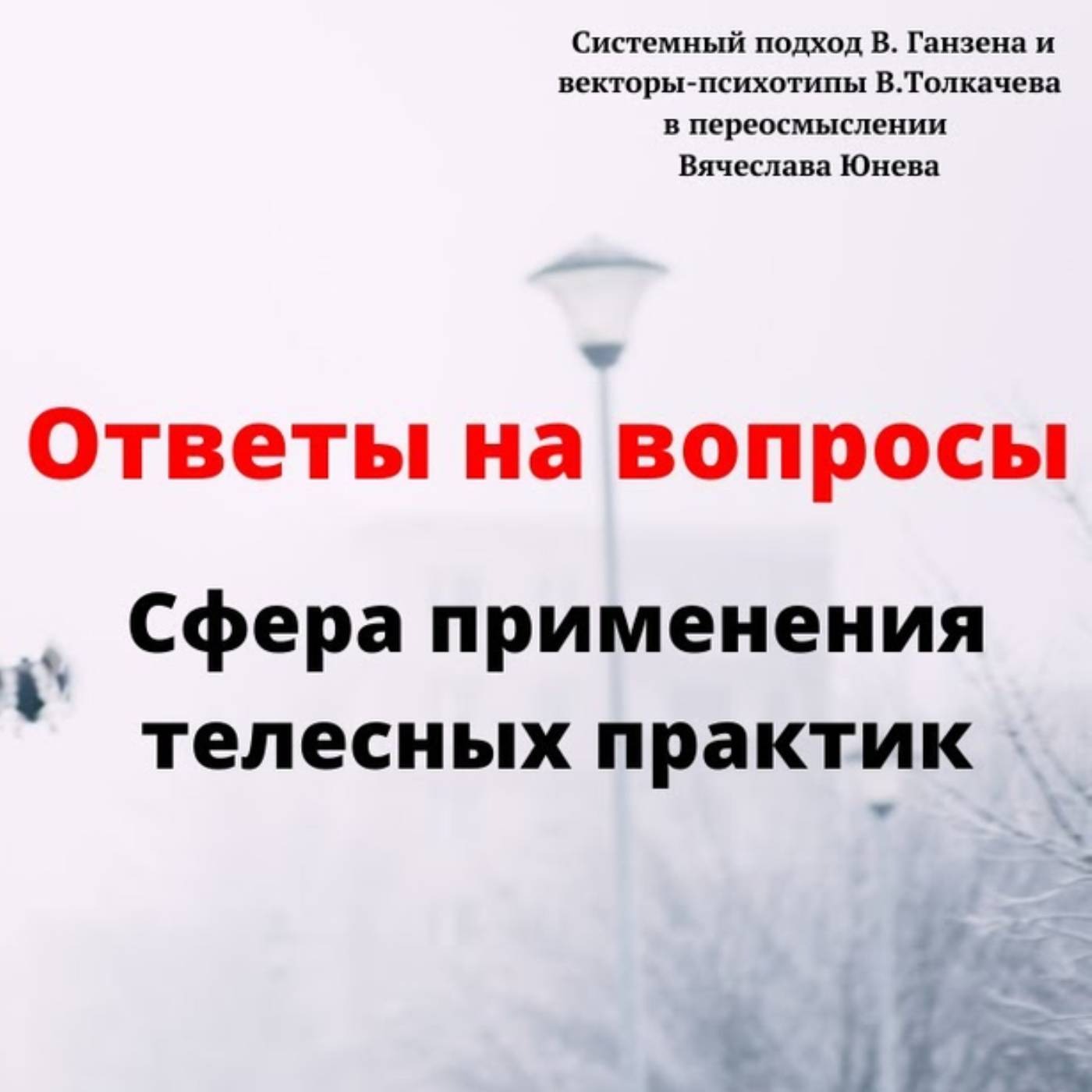 Сфера применения телесных практик episode artwork