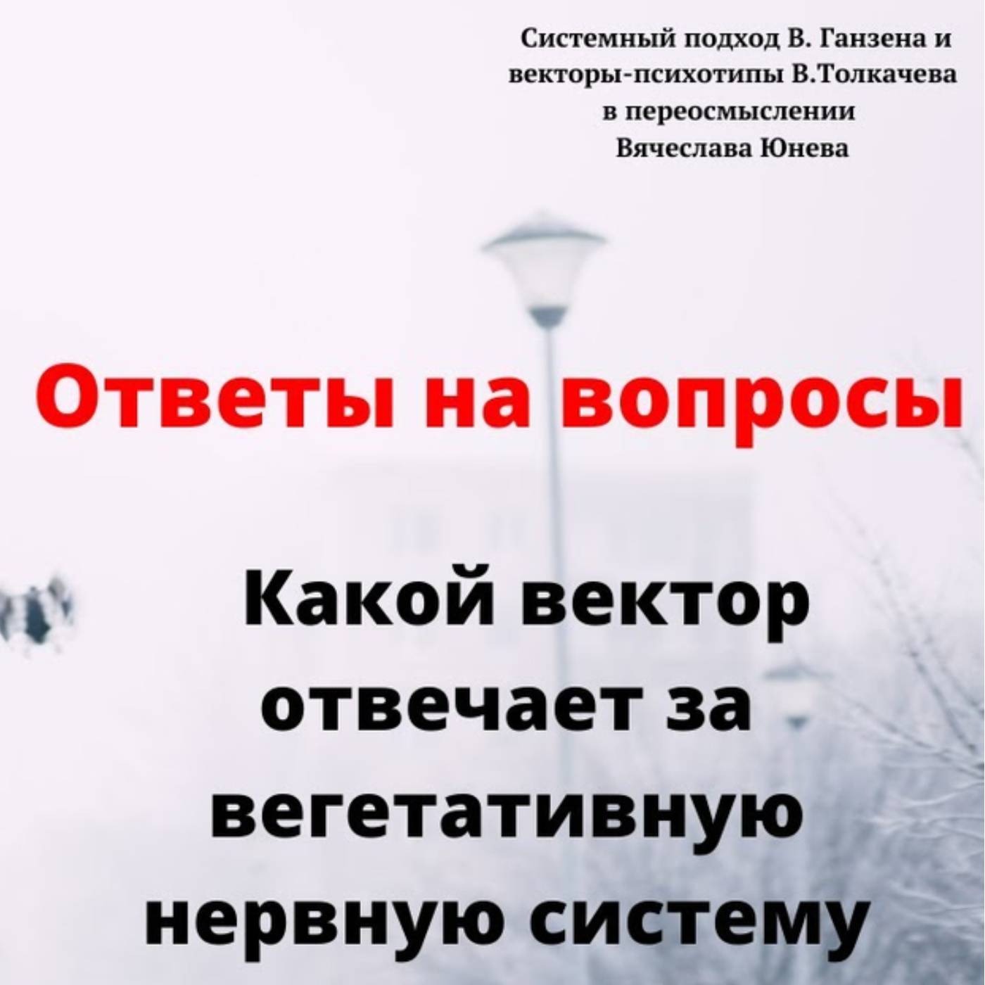 Какой вектор отвечает за вегетативную нервную систему episode artwork