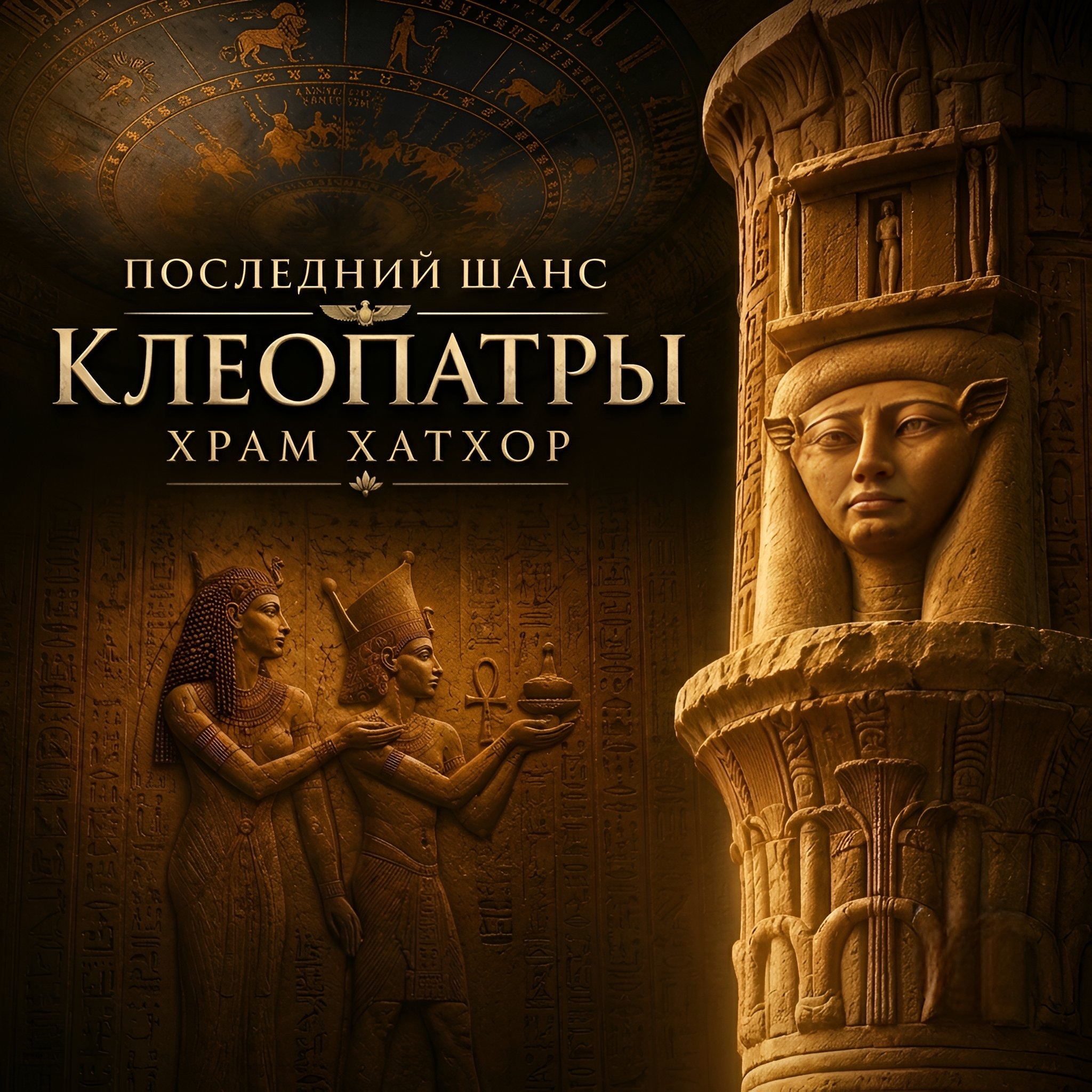 Дендерский зодиак, лампы фараонов и Клеопатра: что объединяет главную загадку Египта episode artwork